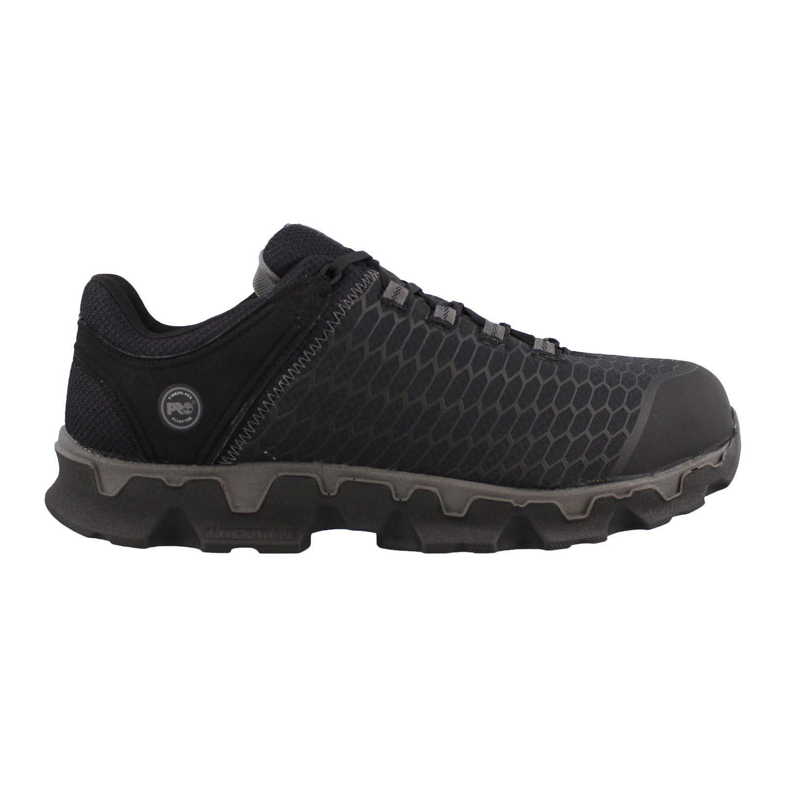 Timberland PRO Men's Powertrain Sport Alloy Safety Toe Work Shoes - Static Dissipative Industrial Athletic Footwear for Construction, Warehouse & Factory Workers