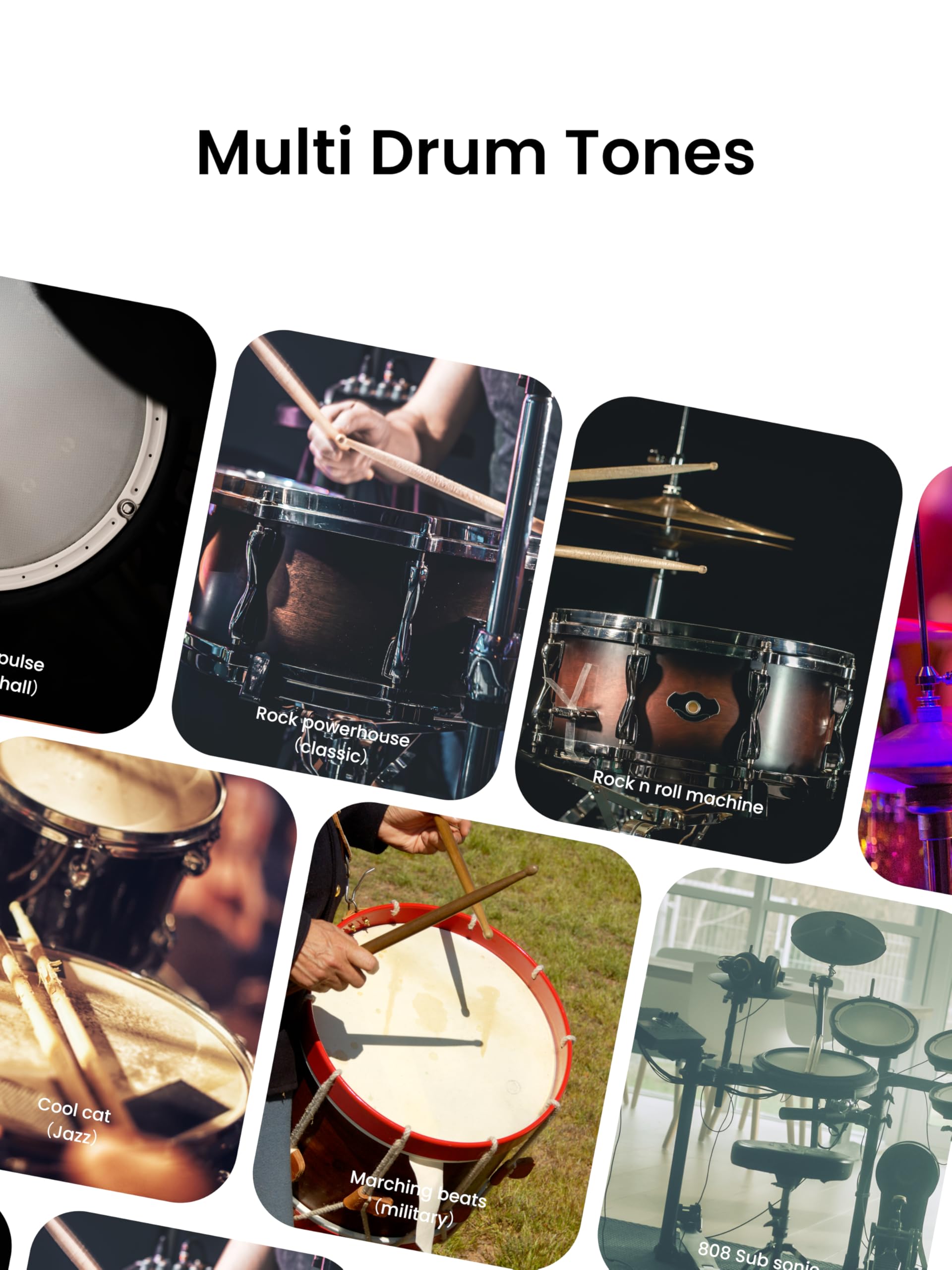 AeroBand Electronic Drum Set PocketDrum2 MAX (2025 Version) - Portable Air Drum Kit with Sticks, Pedals & Bluetooth Adapter - 8 Realistic Drum Tones & USB MIDI Output - Perfect for Teens & Adult Drummers - Practice Anywhere: Home, Studio, Travel (Includes Earphones) - Great Gift for Music Lovers