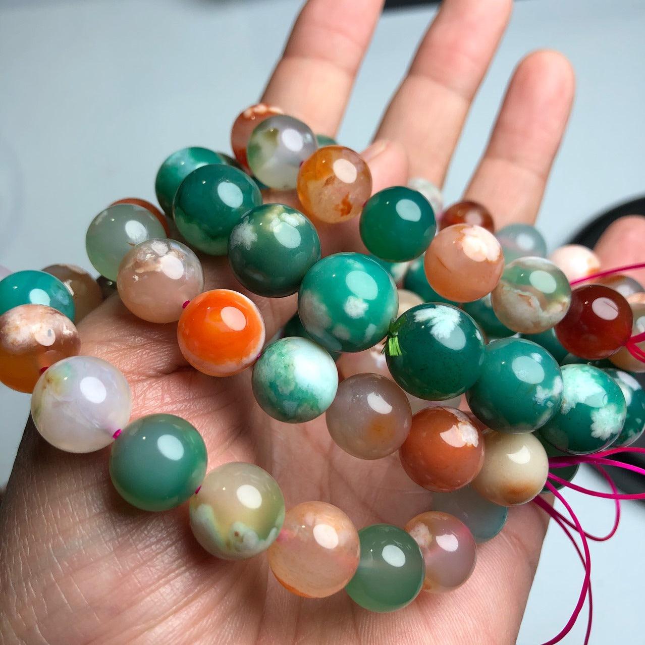 Elegant Women's Agate Bracelet - Natural Stone Beaded Handmade Jewelry for Boho Style & Everyday Wear | Perfect Gift for Her