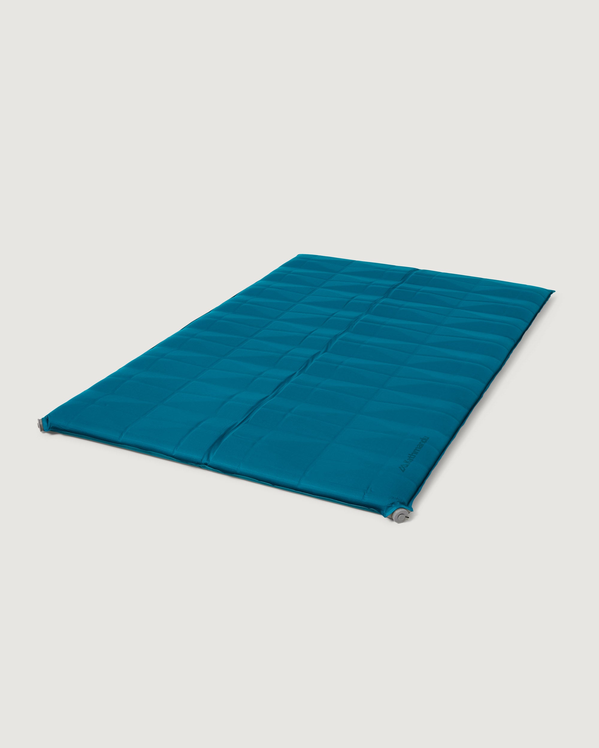 Vurso Self Inflating Double Sleeping Pad - 75mm Thick, Deep Lagoon Color - Perfect for Camping, Hiking & Outdoor Adventures