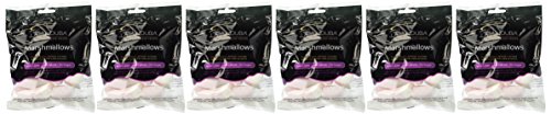 Sugar-Free Marshmallows by La Nouba - 2.7 Oz (6 Bags) | Low-Calorie Keto Snack for Baking, Hot Cocoa & Camping Treats