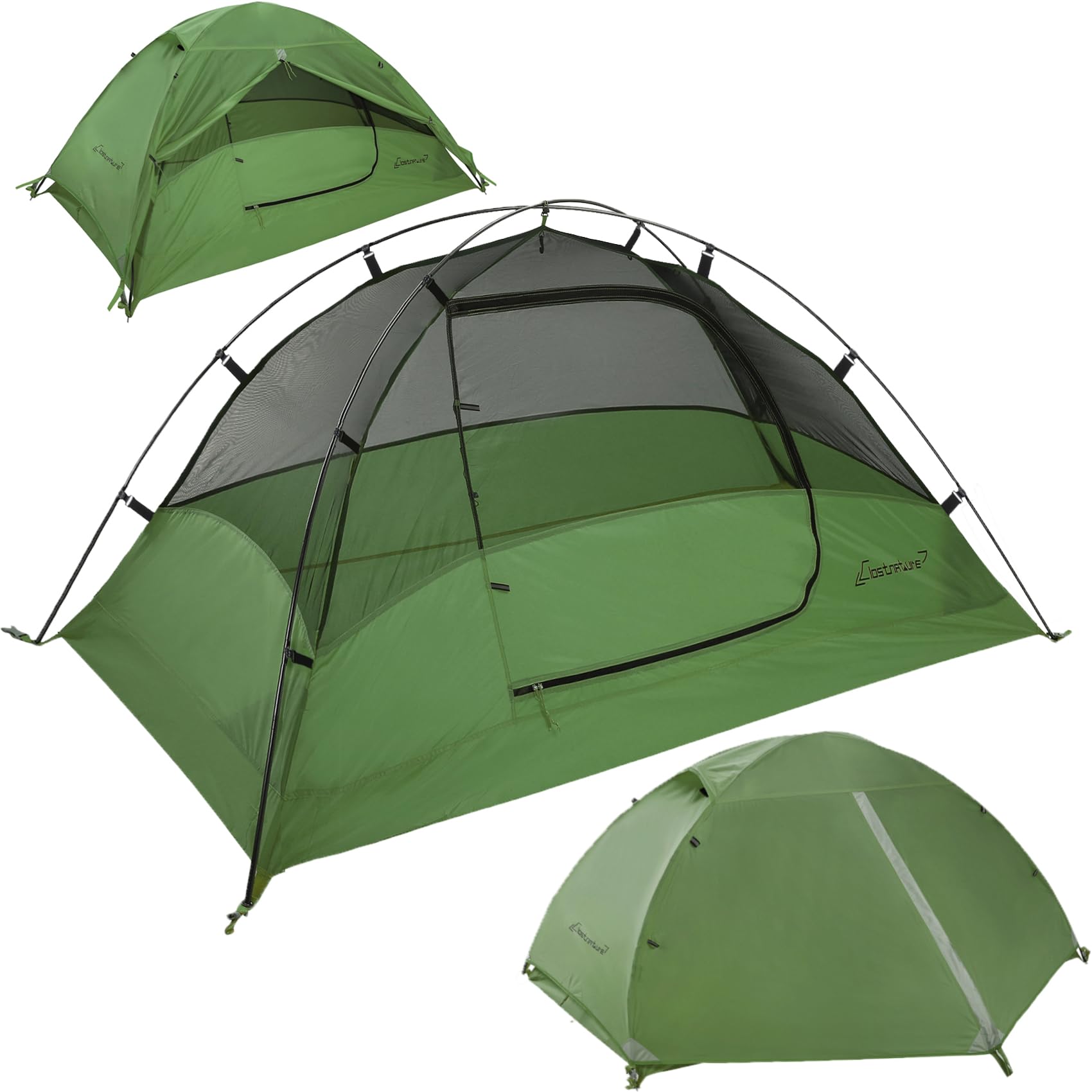 Clostnature Crux Ultralight Backpacking Tent - 1/2/3/4 Person Waterproof Camping Tent for Hiking, Mountaineering & Outdoor Adventures | Easy Setup & Compact for Car Camping, Backpacking Trips & Wilderness Exploration