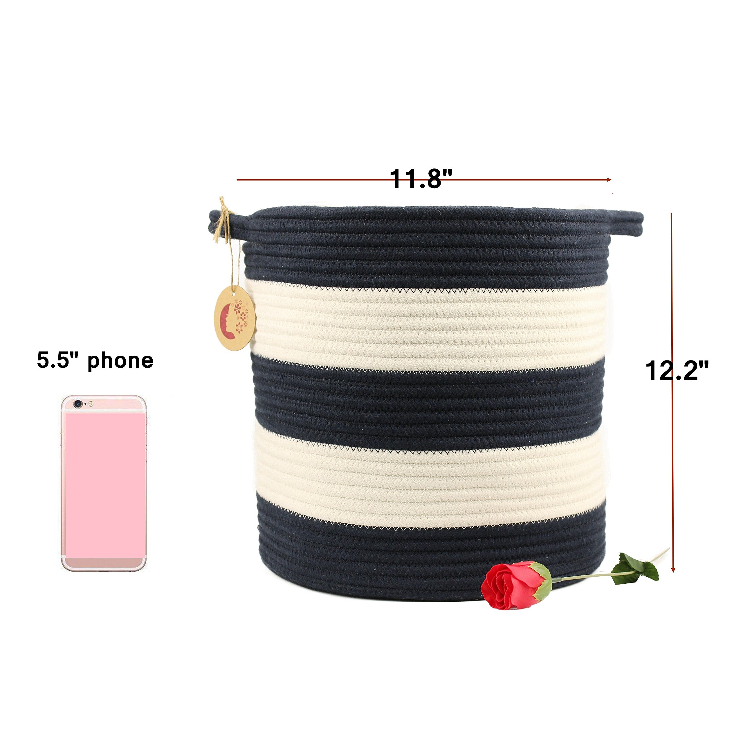 Orino Cotton Rope Storage Basket 12