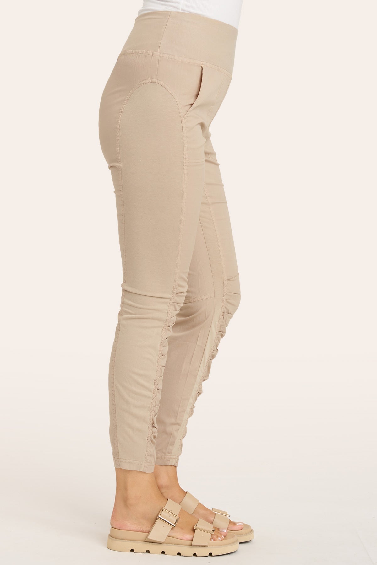 High Waist Penny Legging - Women's Tummy Control Yoga Pants for Workout & Lounge - Comfortable Stretchy Activewear for Running, Gym, and Everyday Wear