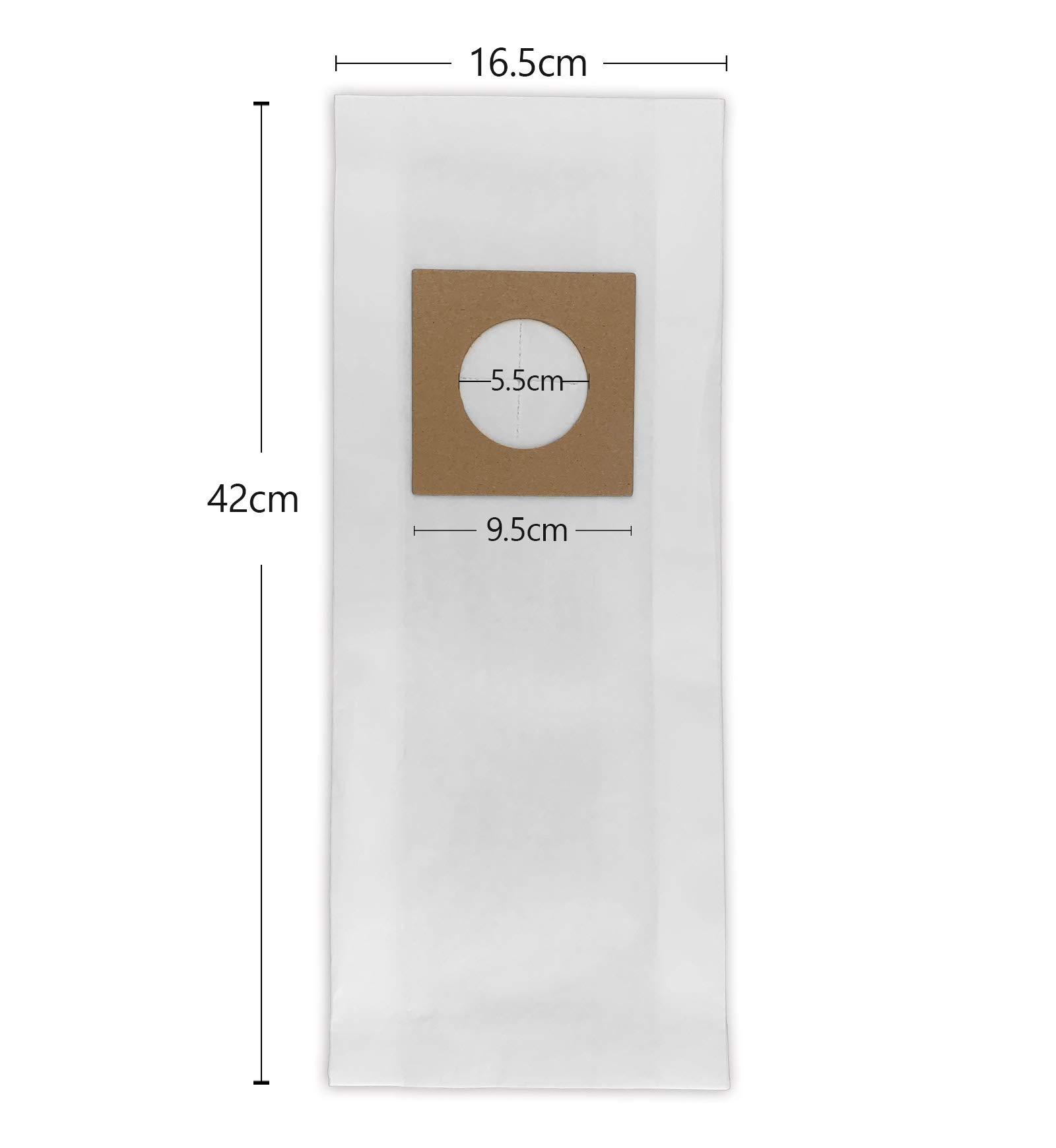 10 Pack Type Y Vacuum Dust Cleaner Bags Replacement for Hoover WindTunnel Upright Vacuum - Compatible with Style Y, Z, YZ Paper Bags (Replaces Part 4010100Y) - Ideal for Home Cleaning, Pet Hair Removal & Allergen Reduction