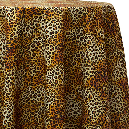 102-Inch Round Patterned Tablecloth - Premium Textile for Dining, Parties & Events - Elegant & Durable Home Decor