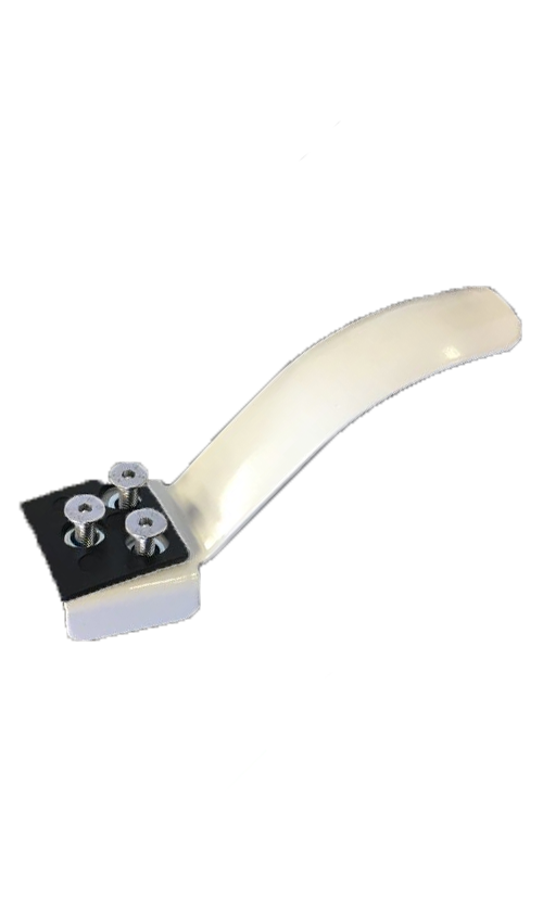 GRIT SST 3-Bolt Brake 110mm - White BMX Bike Brake for Street and Park Riding