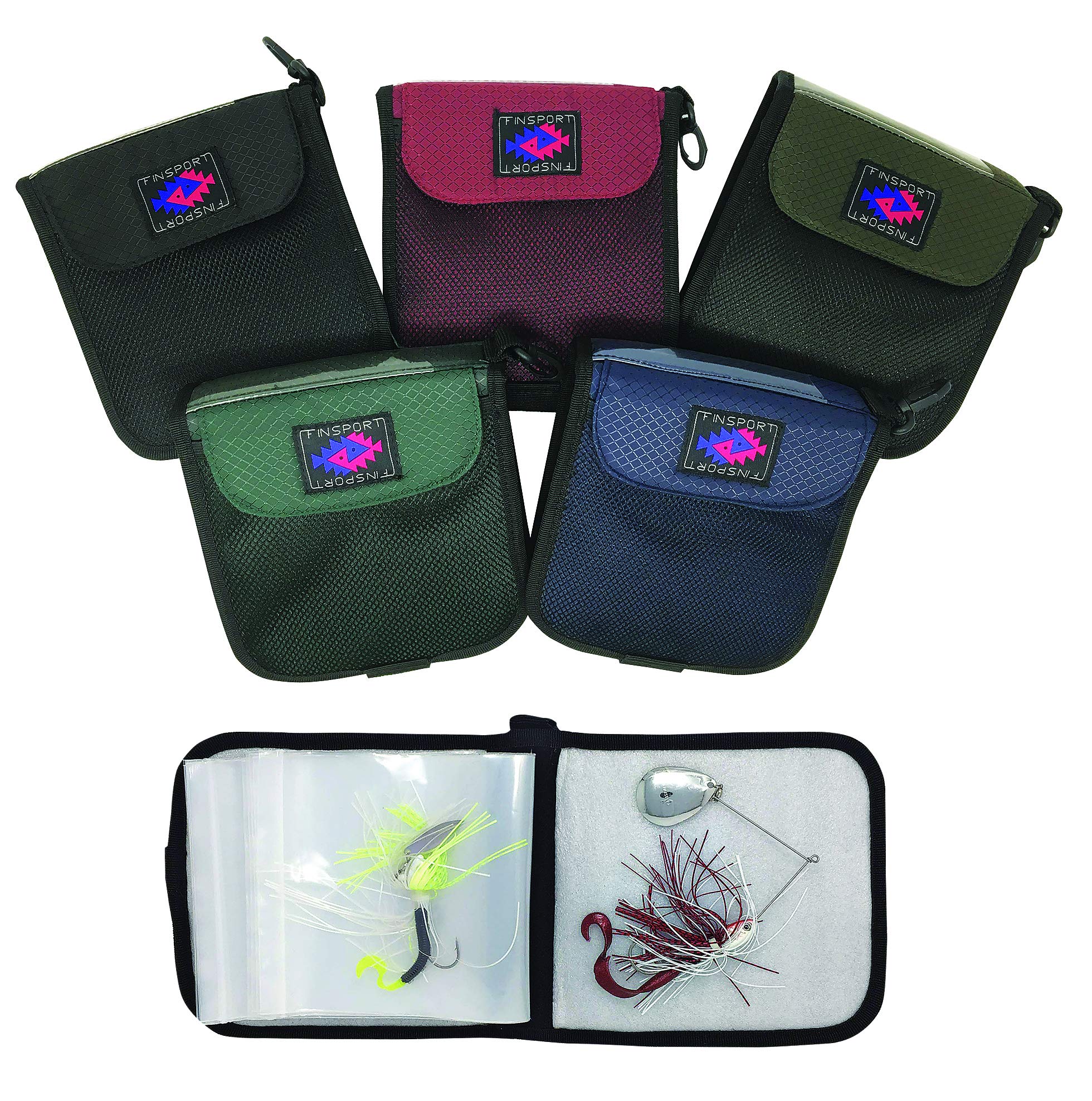Creative Angler Finsport 6x6 Fly Fishing Storage Wallet - Waterproof Tackle Organizer for Flies, Lures & Fishing Accessories | Perfect for Stream, Lake & Saltwater Fishing Trips