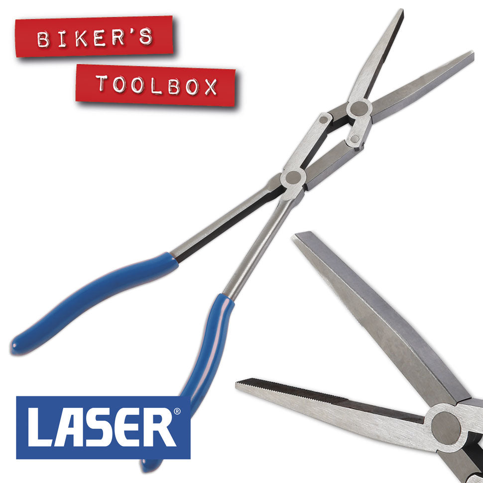 Double Jointed Flat Nose Pliers - Professional Precision Pliers for Jewelry Making, Electronics Repair & DIY Crafts - Ideal for Tight Spaces & Detailed Work