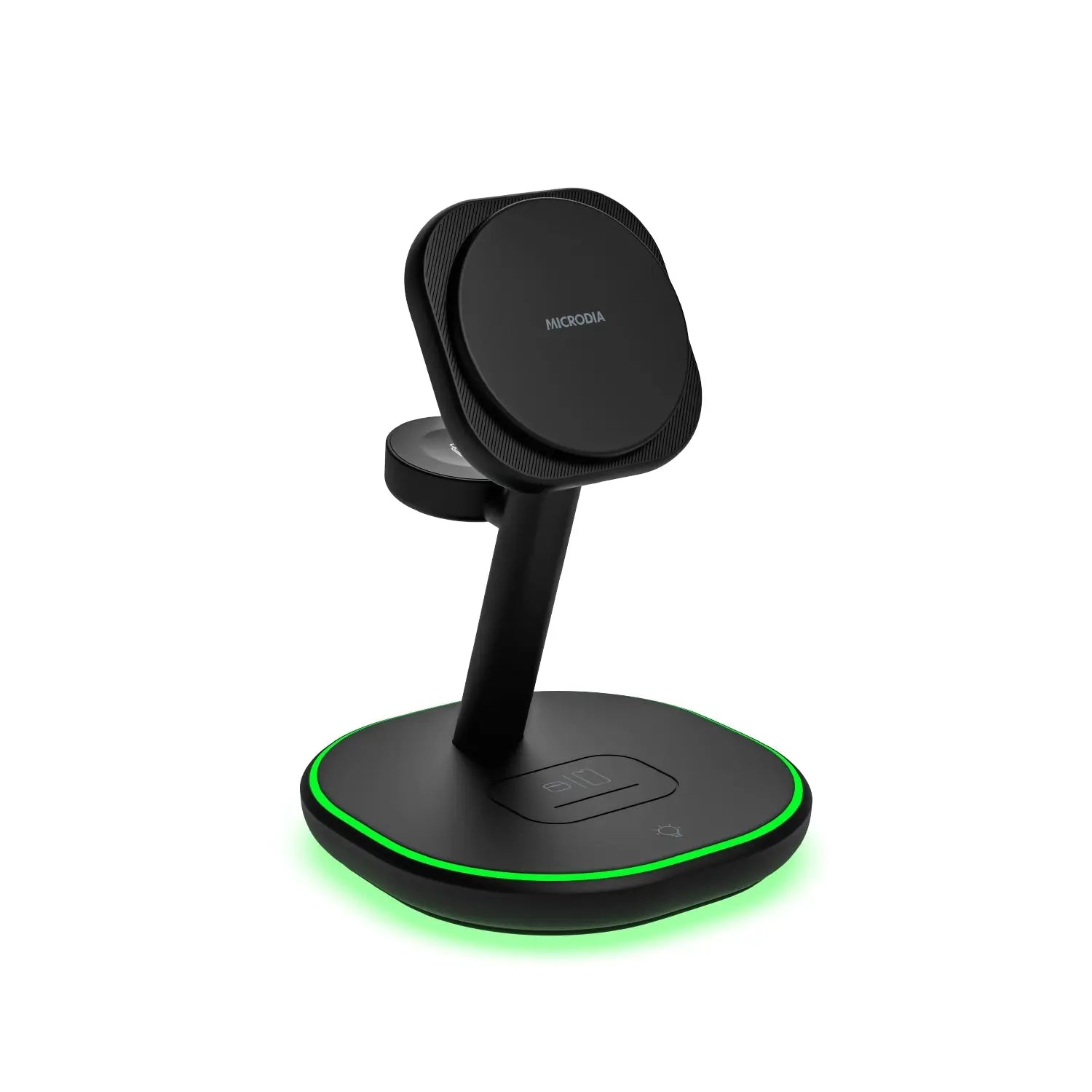 MICRODIA SNAPStation™ PLUS 23W 4-in-1 Magnetic Wireless Charging Station for iPhone, Android, AirPods & Apple Watch - Fast Charging Stand for Home, Office & Travel