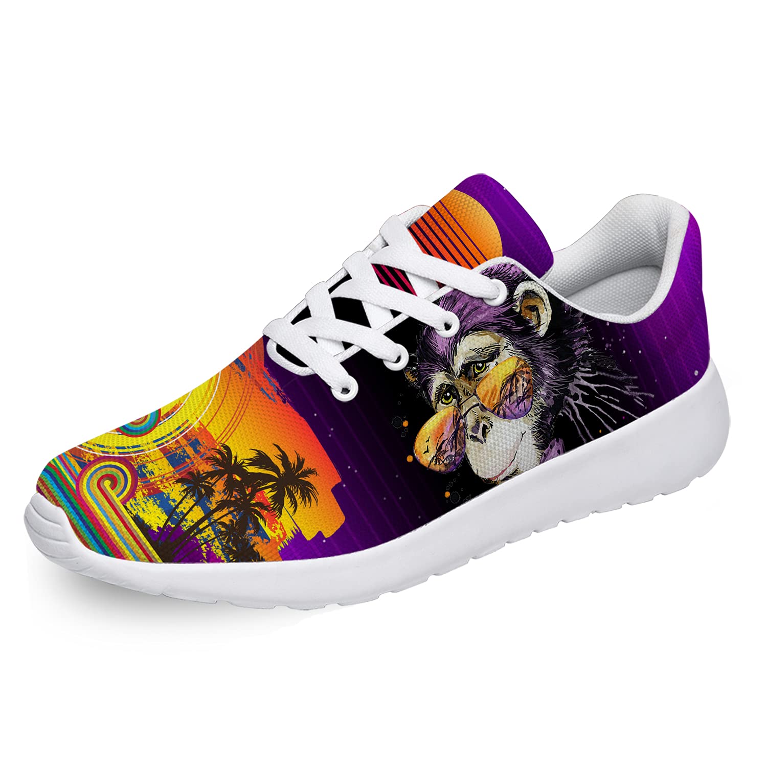 Ciadoon Monkey Shoes for Men & Women - Lightweight Running Sneakers, Comfortable Athletic Walking & Jogging Shoes - Perfect for Gym, Tennis & Casual Wear