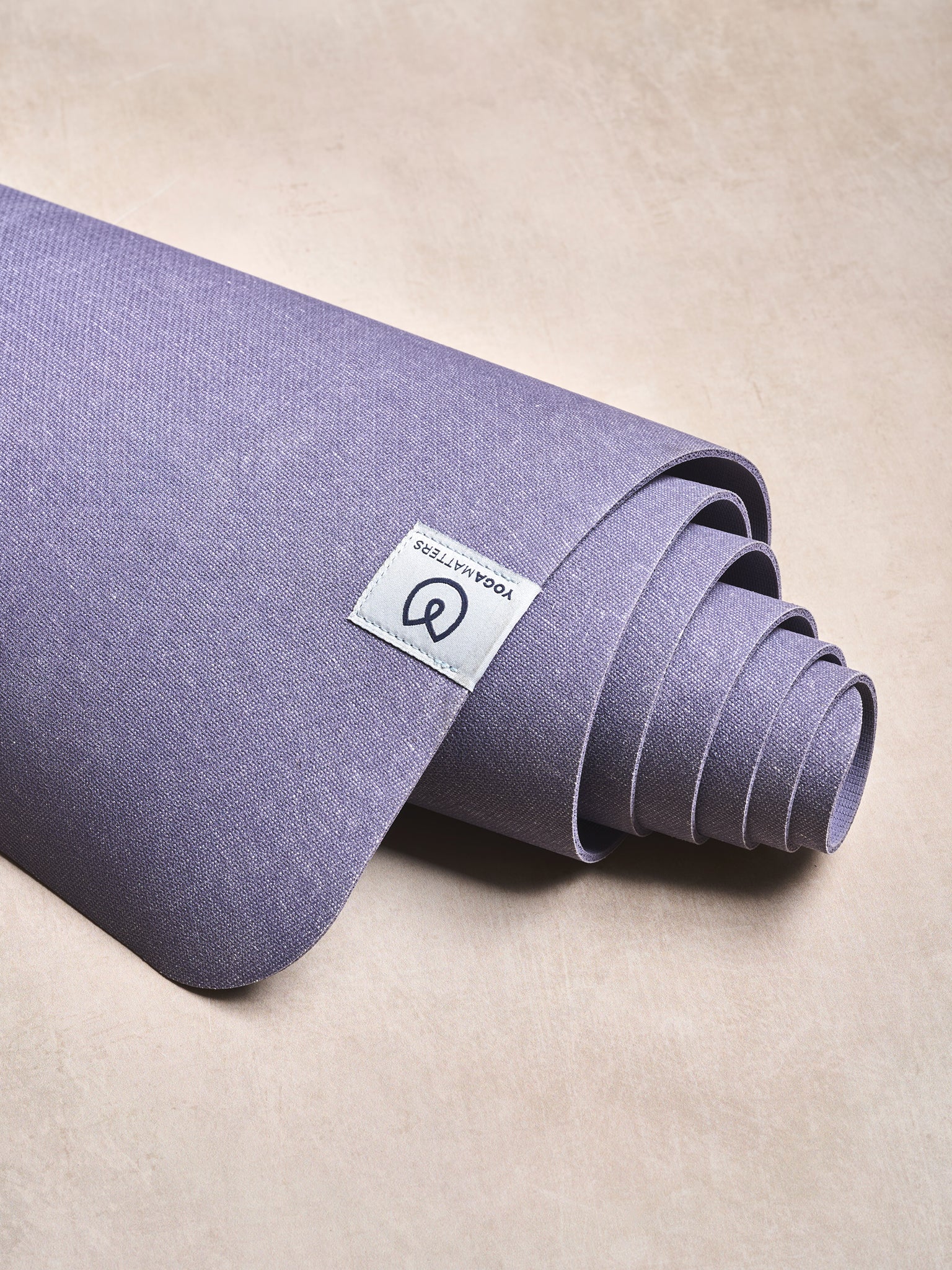 Eco-Friendly Yoga Mat Set of 6 - Non-Slip, Extra Thick & Sustainable for Home, Studio & Travel - Yogamatters Eco Rise Yoga Mats for Hot Yoga, Pilates & Meditation