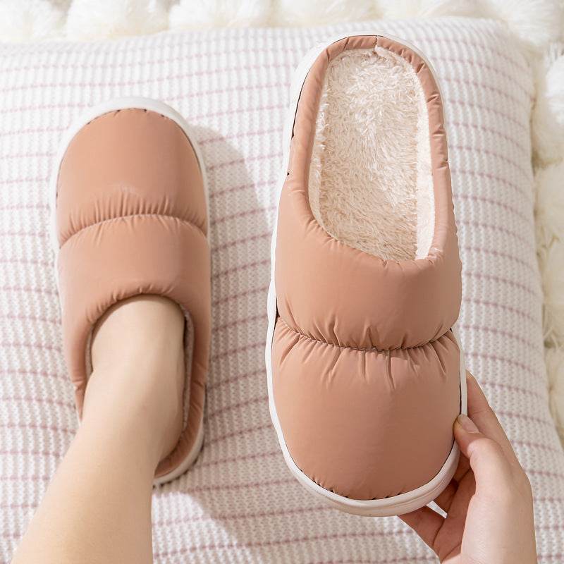 QuiltedCozy Plush Indoor Warm Slippers for Women & Men - Soft Fleece-Lined House Shoes for Winter Comfort - Perfect for Home, Lounge & Cold Floors