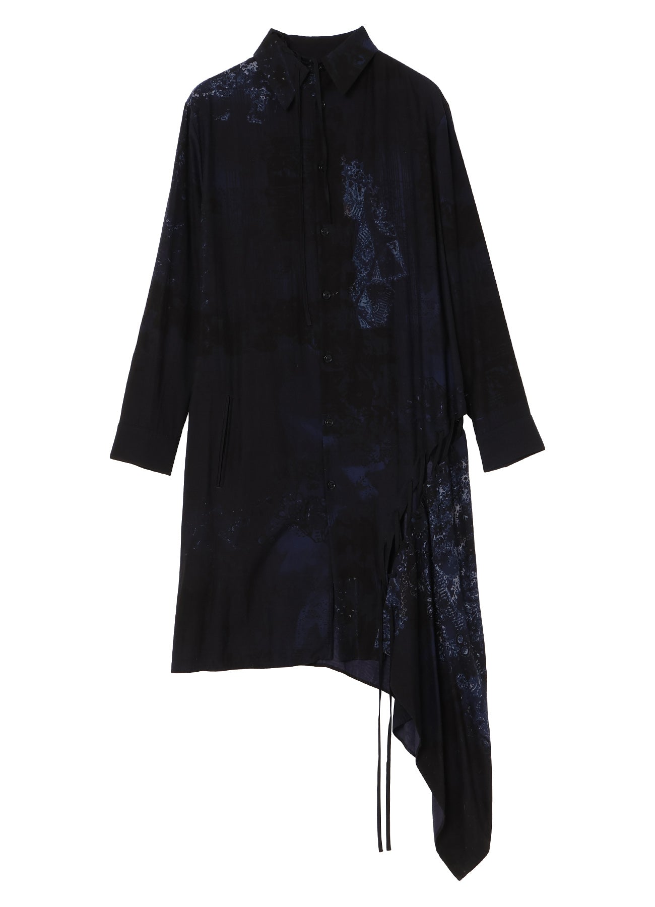 Stylish CU/Twill Lace Design PT Lace-Up Blouse for Women | Elegant Fashion Top for Casual Outings & Date Nights
