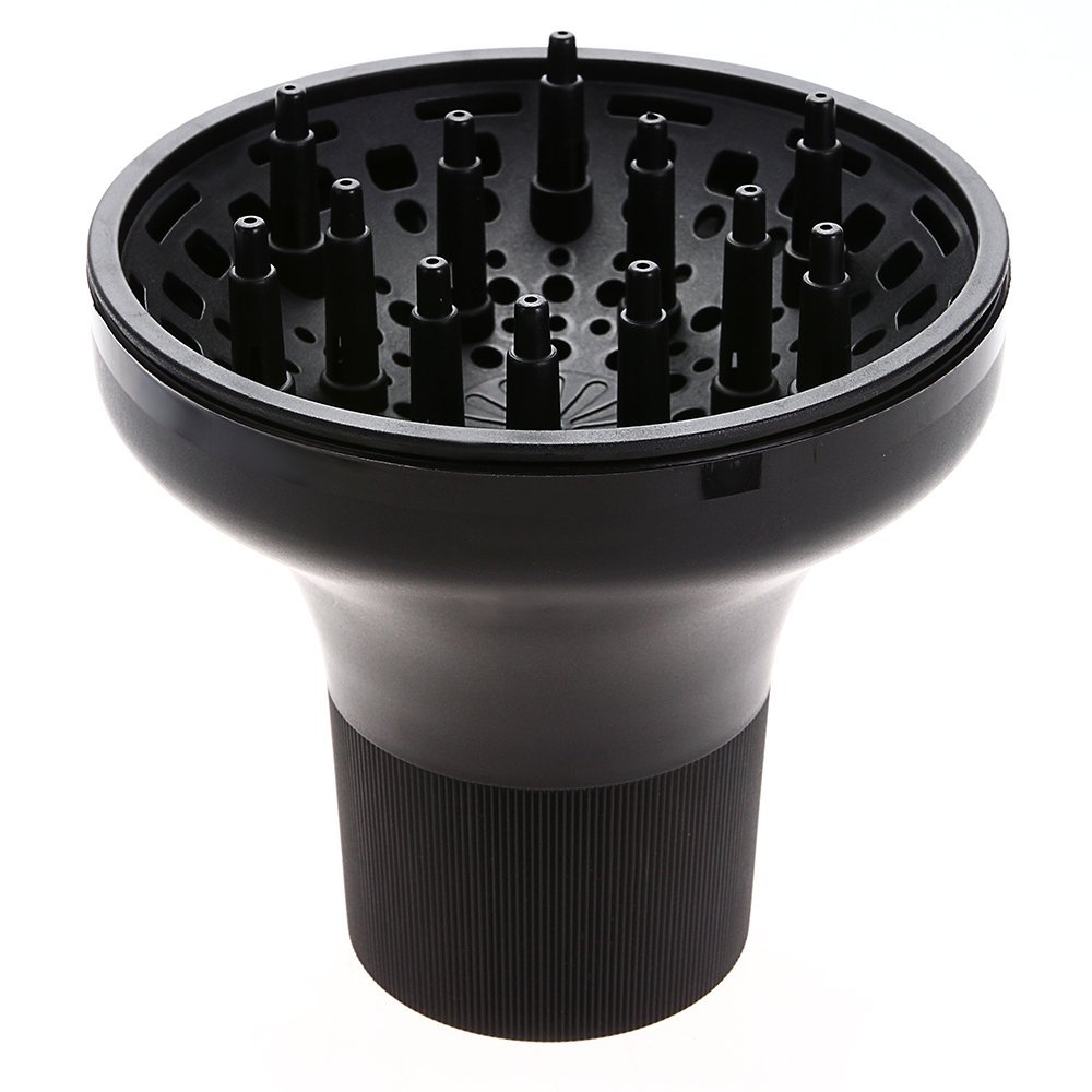 Guulqey Universal Hair Dryer Diffuser Attachment - Styling Tool for Curly, Wavy & Natural Hair - Blow Dryer Finger Diffuser for Frizz-Free Voluminous Hair (Perfect for Home & Salon Use)