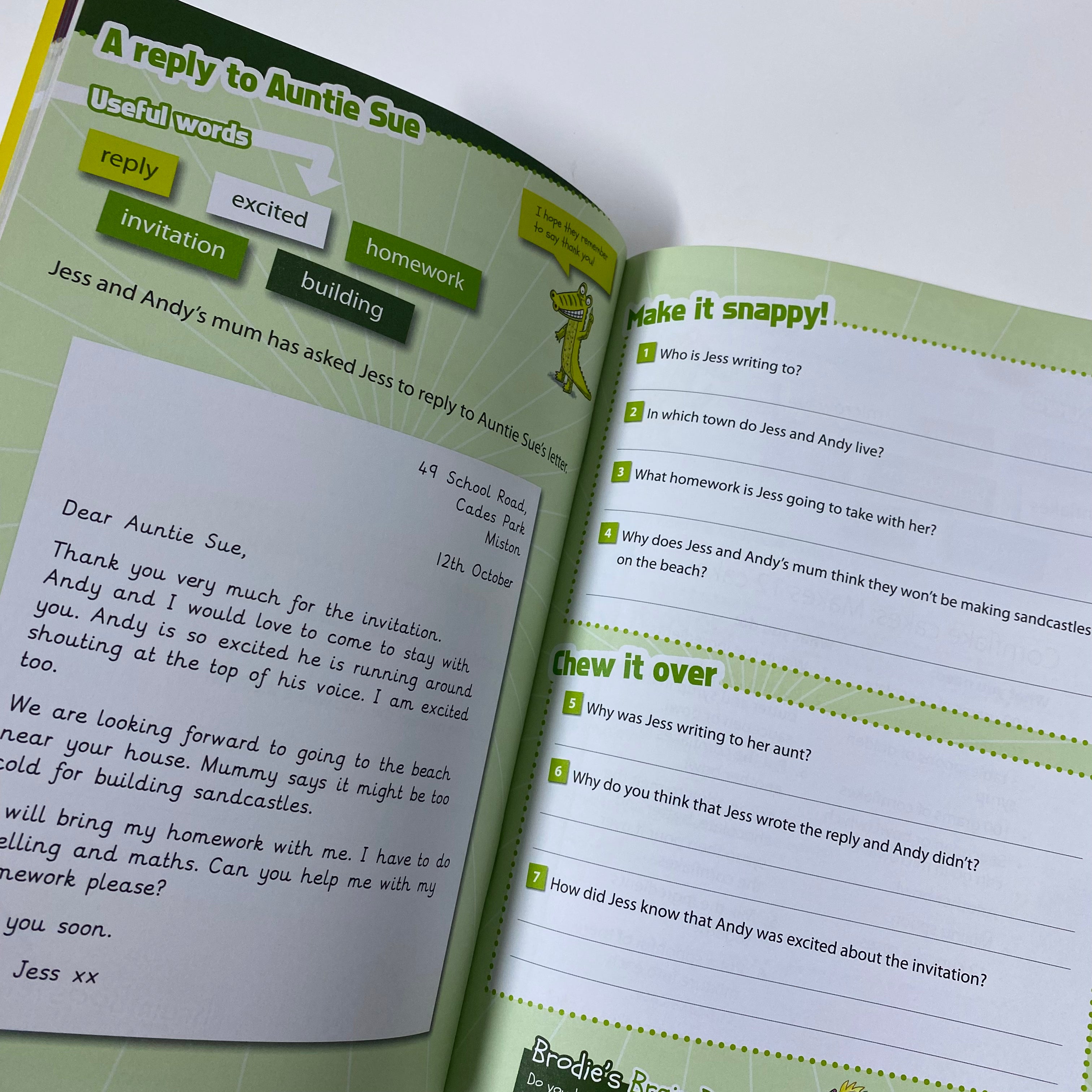 Andrew Brodie Basics Let’s Do Comprehension Workbook for Kids Ages 5-6 | Reading Practice & Learning Activities | Perfect for Homeschooling & Classroom Use
