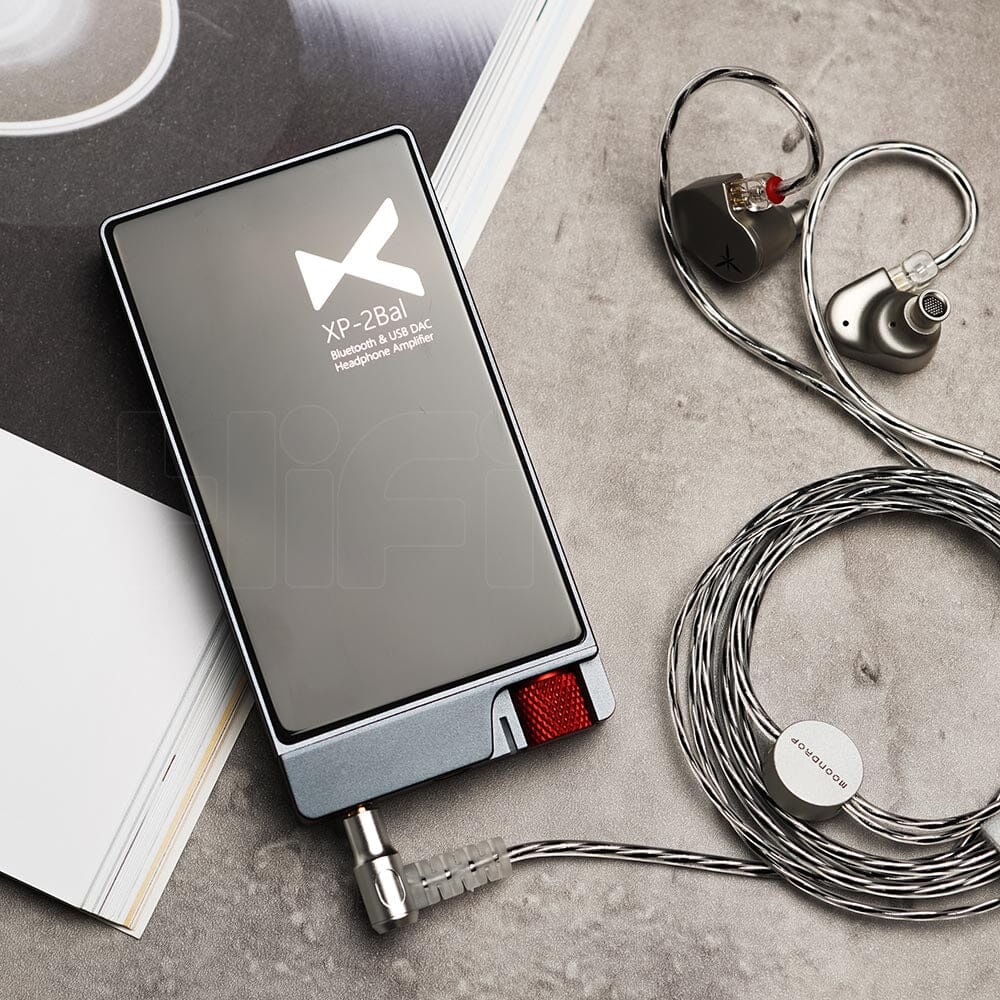 xDuoo XP-2 BAL Bluetooth USB DAC & Balanced Headphone Amplifier with Mic - Hi-Res Audio for Home, Office & Travel Use
