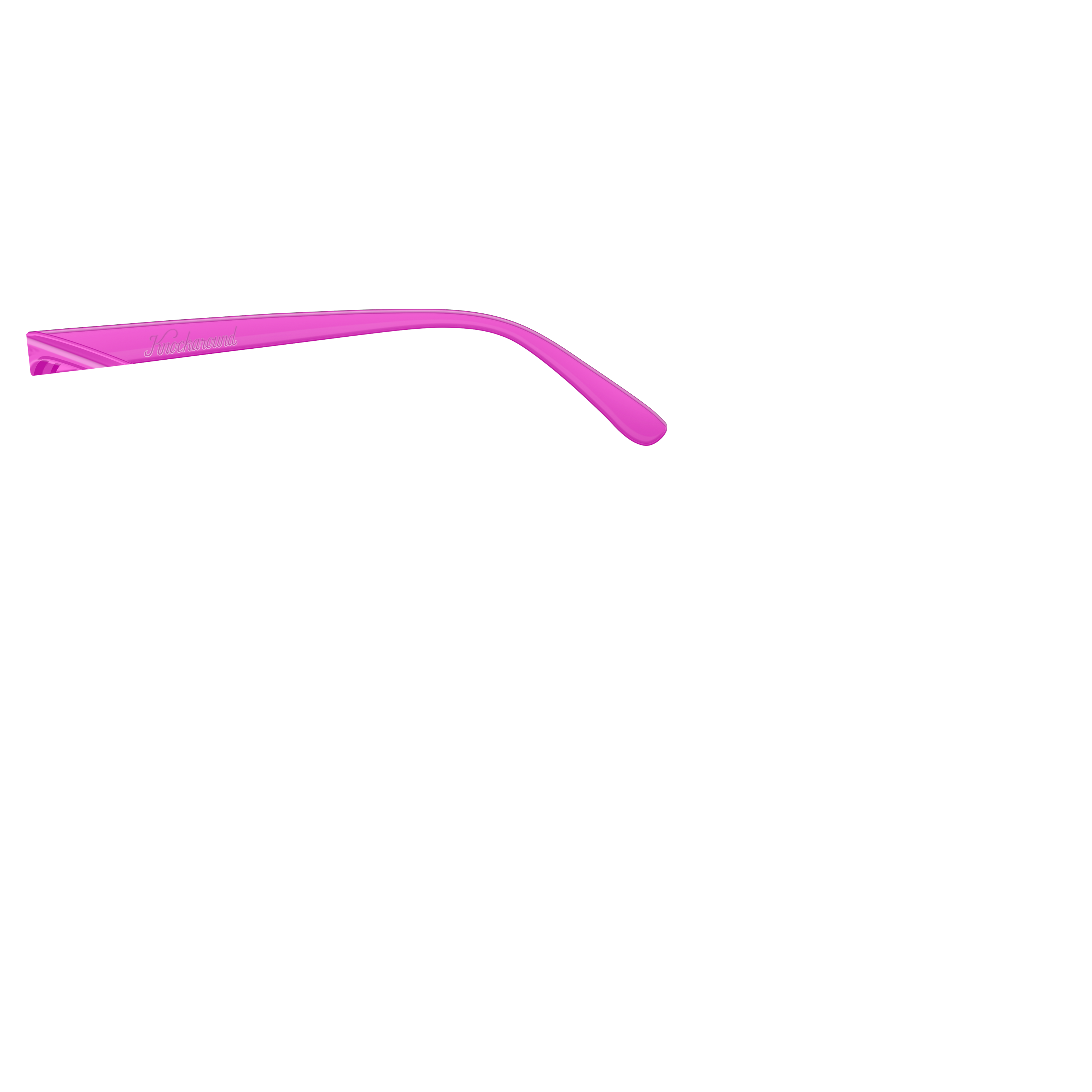 Knockaround Fast Lanes Custom Arm Sunglasses - Neon Pink Aviator Style for Outdoor Sports & Summer Fashion