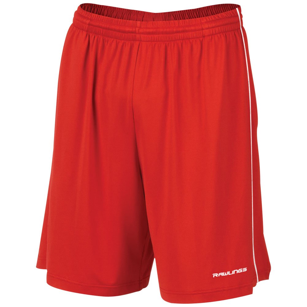 Rawlings Men's TTS9 Moisture-Wicking Baseball Training Shorts - Lightweight & Breathable for Gym, Running & Sports Practice