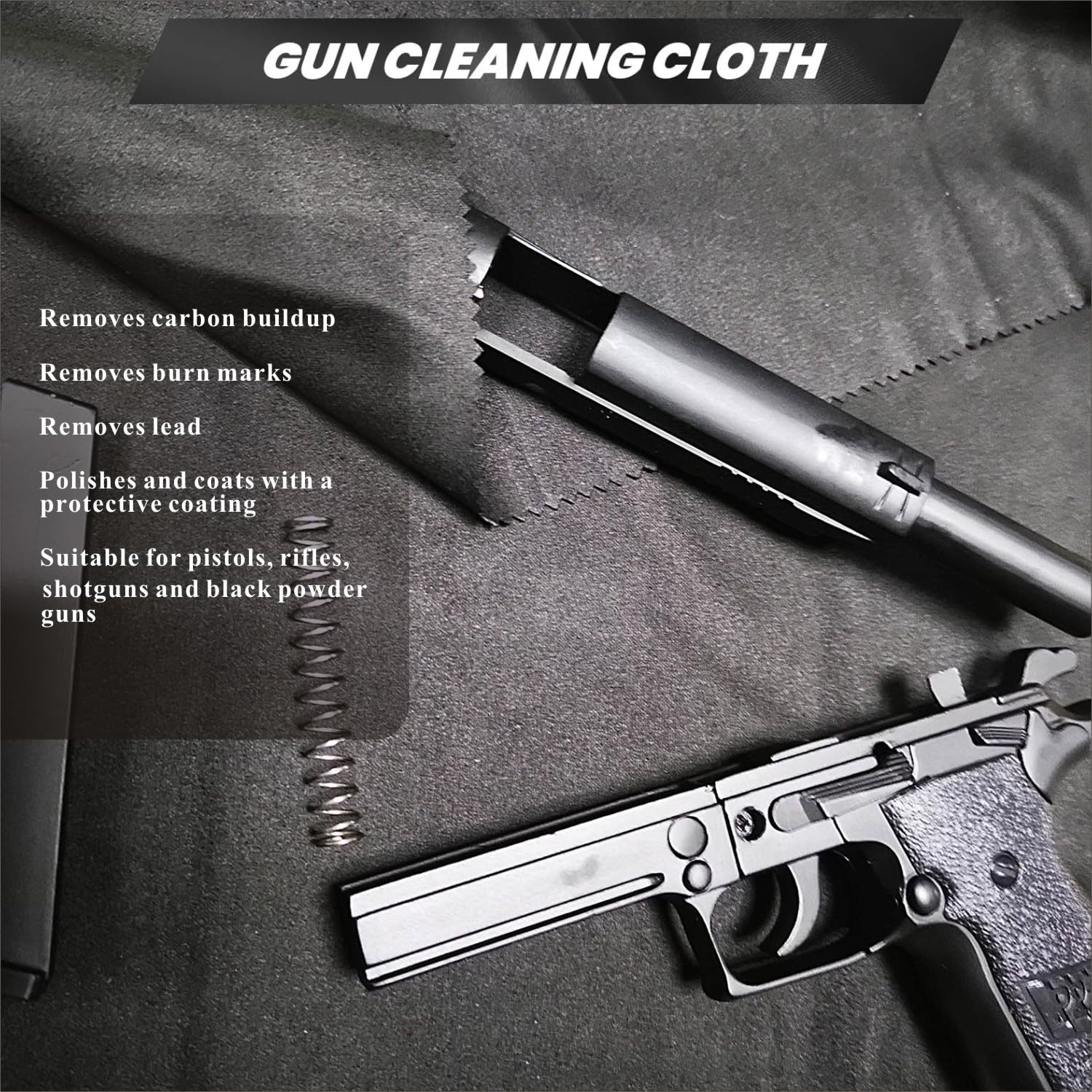 Premium Microfiber Gun Cleaning Cloth 11.8