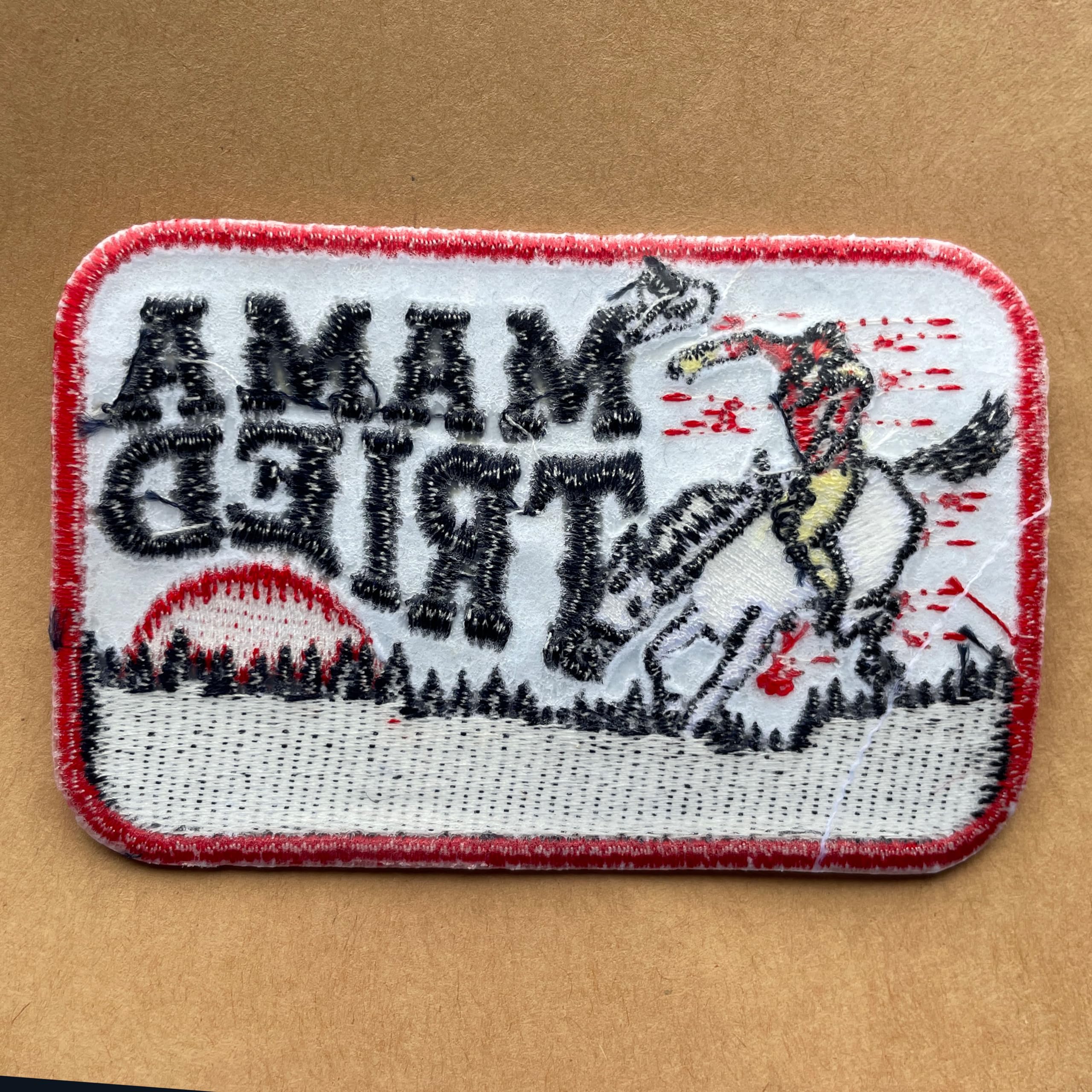 Vintage Cowboy Iron-On Embroidered Patch - Western Style Emblem for Hats, Jackets, Bags & DIY Crafts - Perfect for Bikers, Rodeo Fans & Western Fashion Enthusiasts