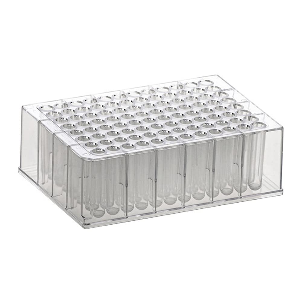 Simport BioBlock T110-6 1.2ml Natural Polystyrene Deep Well Plates - Case of 24 - Ideal for PCR, Sample Storage & Laboratory Research
