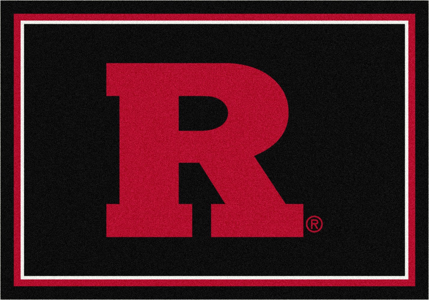 Rutgers Scarlet Knights NCAA College Team Spirit Floor Mats - Non-Slip Area Rugs for Dorm, Game Room & Fan Cave Decor - Officially Licensed Team Gear