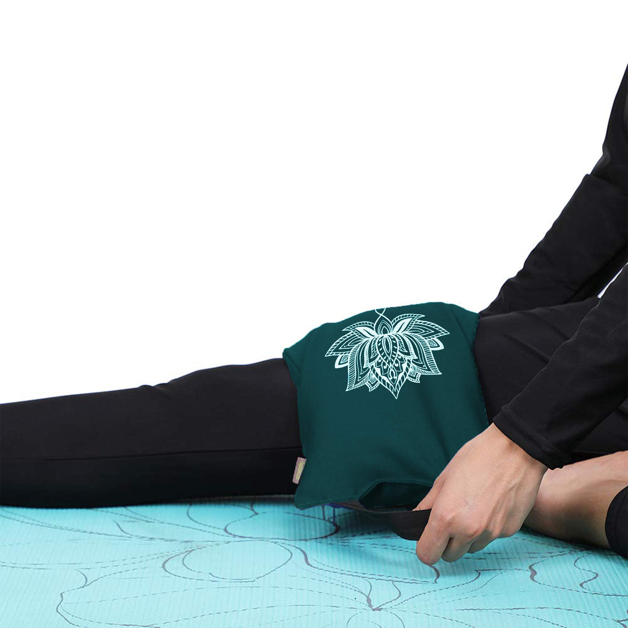 Unfilled Cotton Yoga Sand Bag for Weights & Resistance Training - Perfect for Yoga, Fitness, and Home Workouts