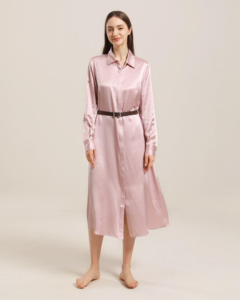 22 Momme Silk Dress for Women - Elegant & Comfortable Silk Outwear for Evening Parties, Weddings & Special Occasions