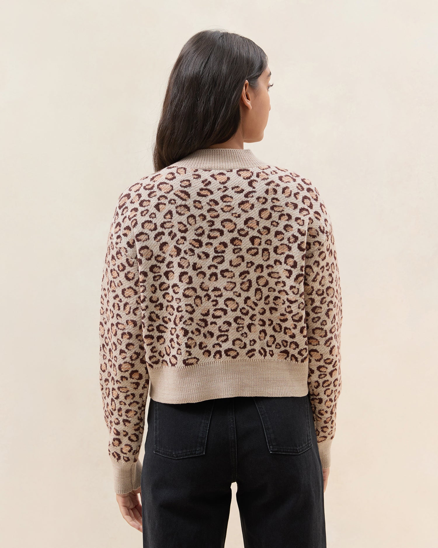 Idris Intarsia Cardigan - Stylish Knit Sweater for Women | Cozy Winter Pullover | Perfect for Casual Outfits & Office Wear
