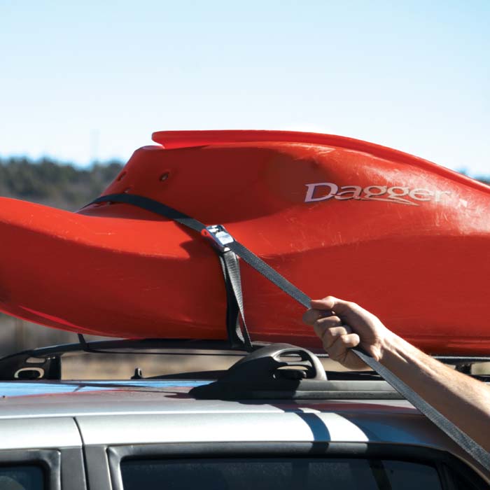 Nite Ize Dual Cam Jam Adjustable Bungee Tie Down with 12' Strap - Perfect for Camping, Hiking, and Outdoor Gear Organization