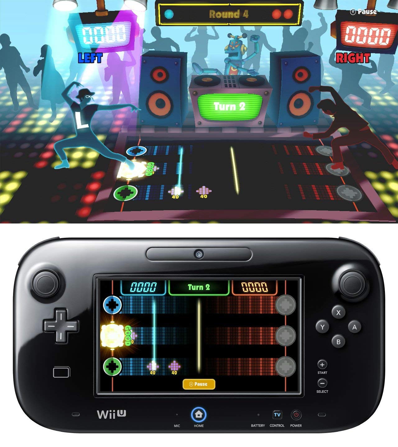 Refurbished Game & Wario for Nintendo Wii U - Fun Party Games for Family & Friends - Perfect for Game Nights & Social Gatherings