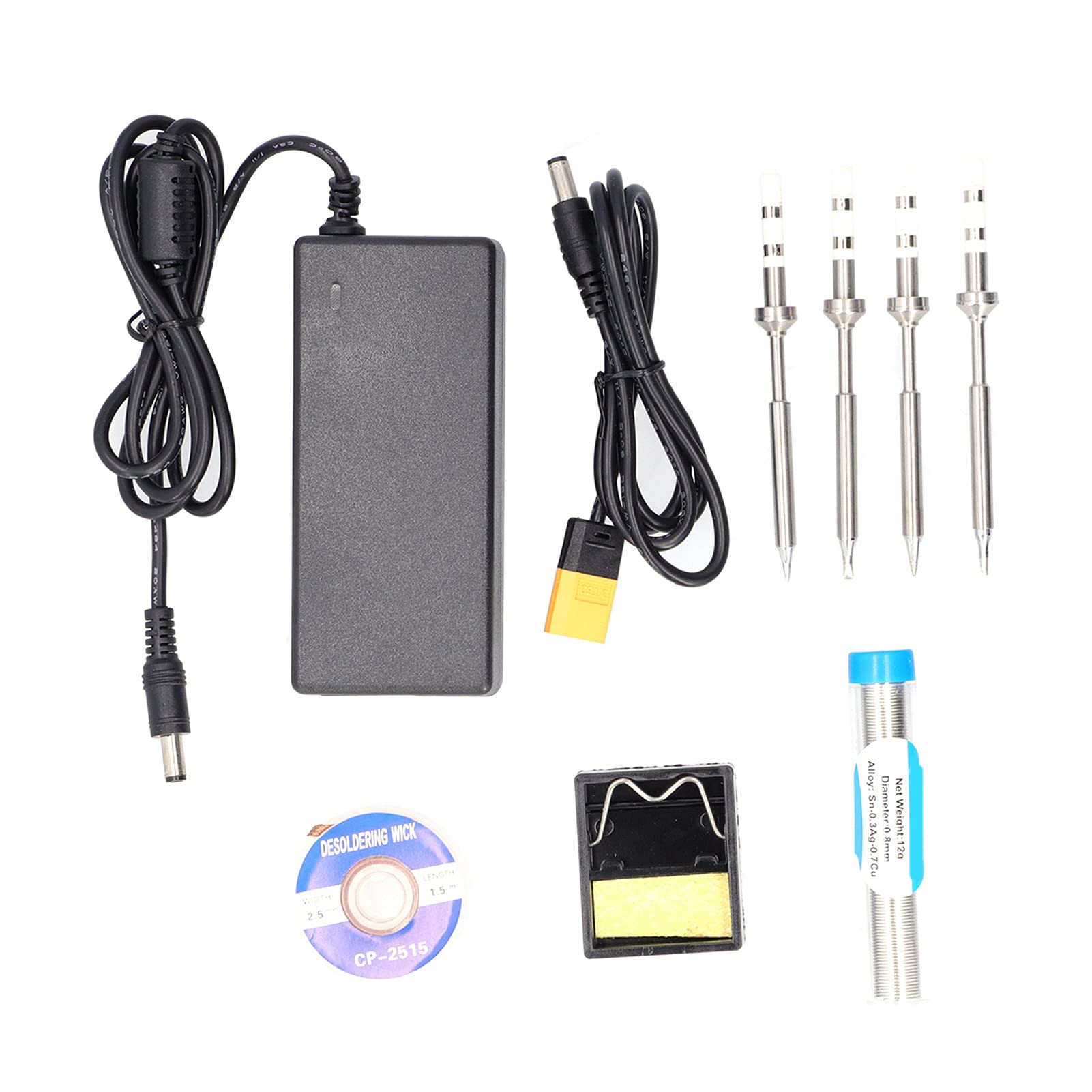 Professional Adjustable Temperature USB Soldering Iron Kit - 100V-240V with US Plug (SQ-001) | Portable Welding Tools for Electronics Repair, DIY Projects & Home Use