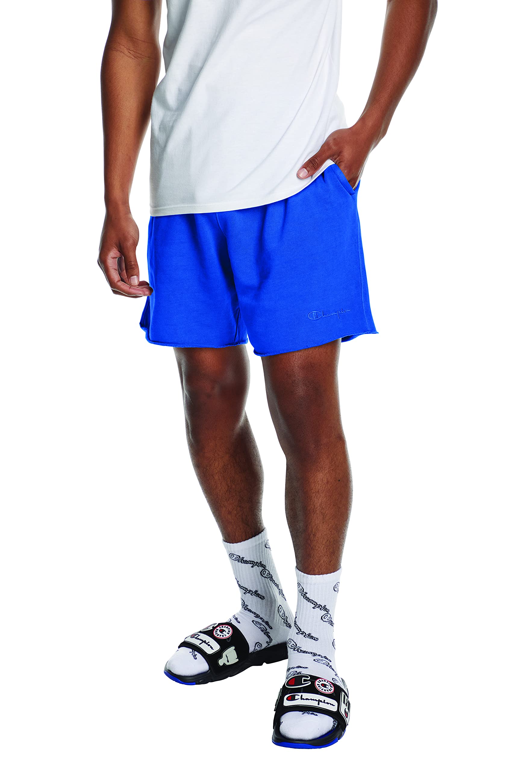 Champion Men's Sweat Shorts - Comfortable Athletic Gym Shorts for Running, Workout & Lounge - Moisture-Wicking Breathable Fabric for Men's Activewear