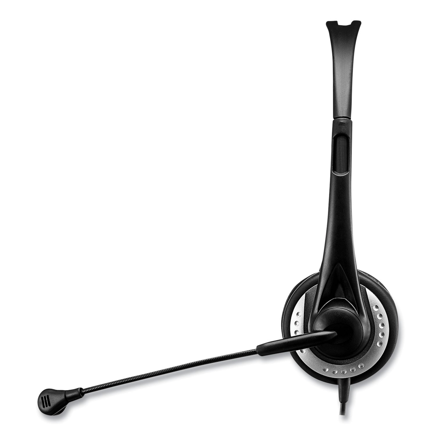 Adesso Xtream P2 Binaural Over-Ear Headset with Noise-Canceling Microphone - Professional Gaming Headphones for PC, PS5, Xbox - Perfect for Online Meetings, Streaming & Music (Black)