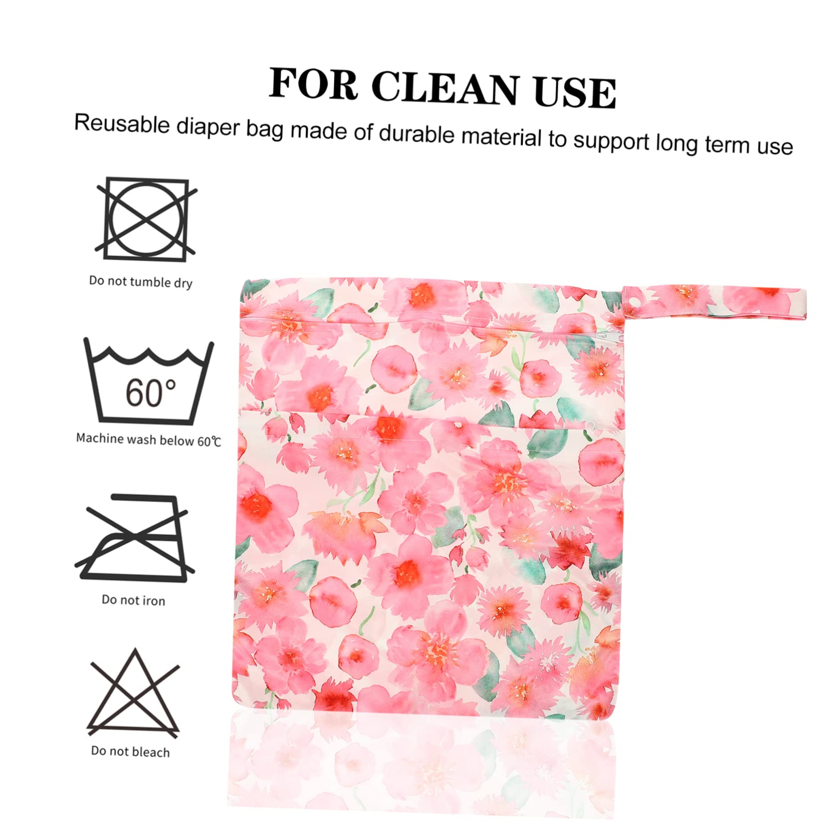 **iFundom 5-Pack Hanging Wet Dry Bags - Reusable Waterproof Diaper Bag, Portable Tarpaulin Pouch for Swim, Gym & Travel (Red)**    *Perfect for Baby Diapers, Swimsuits, Gym Clothes & Outdoor Adventures*
