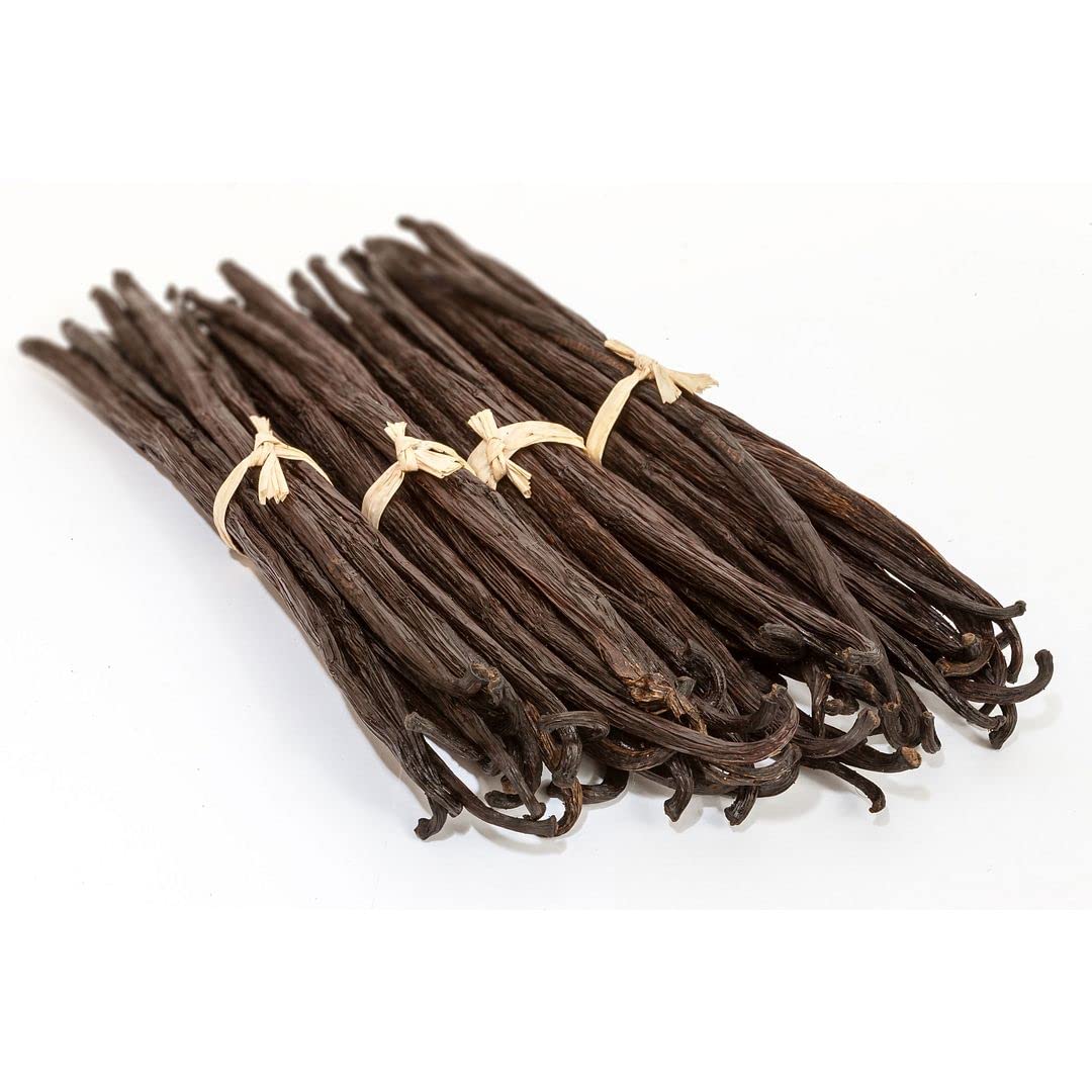 Premium Grade A Sri Lankan Vanilla Beans Whole Pods - 1 LB Bulk for Homemade Vanilla Extract, Baking, Ice Cream & Cooking | Perfect for Bakers, Chefs & DIY Vanilla Powder Making