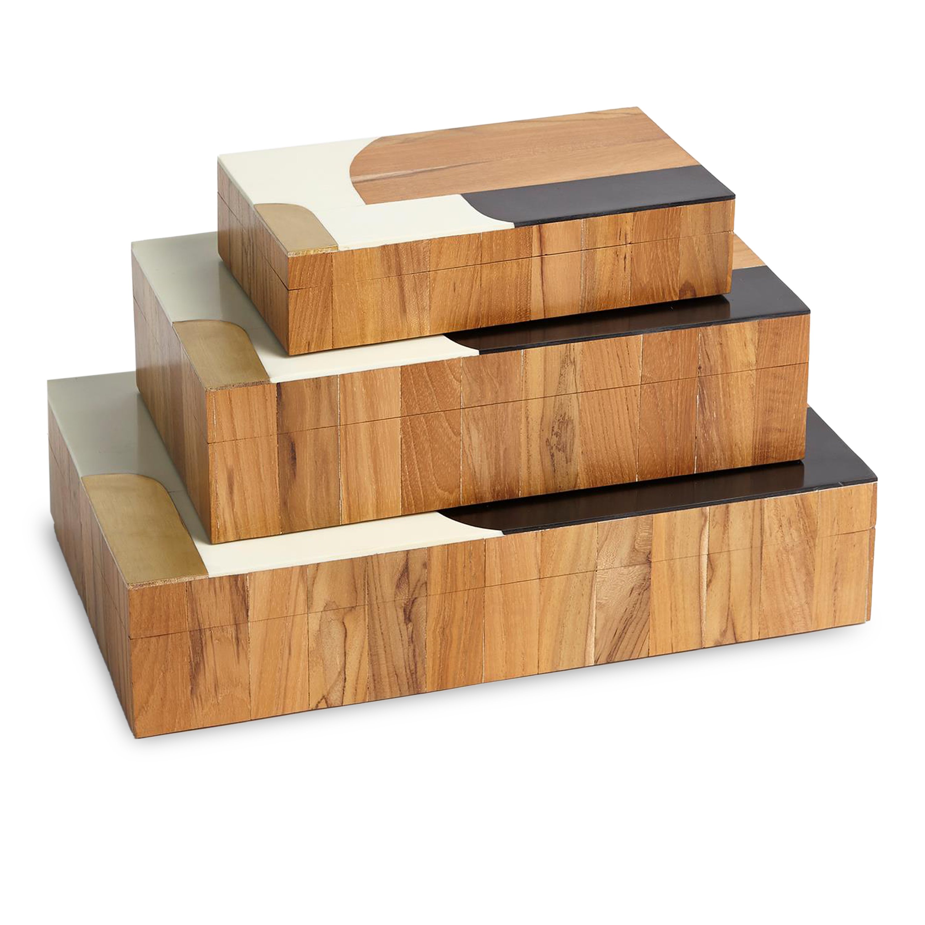 Exquisite Ivory Inlay Wooden Jewelry Box - Handcrafted Luxury Storage for Rings, Necklaces & Keepsakes - Perfect for Gifts, Home Decor & Wedding Favors