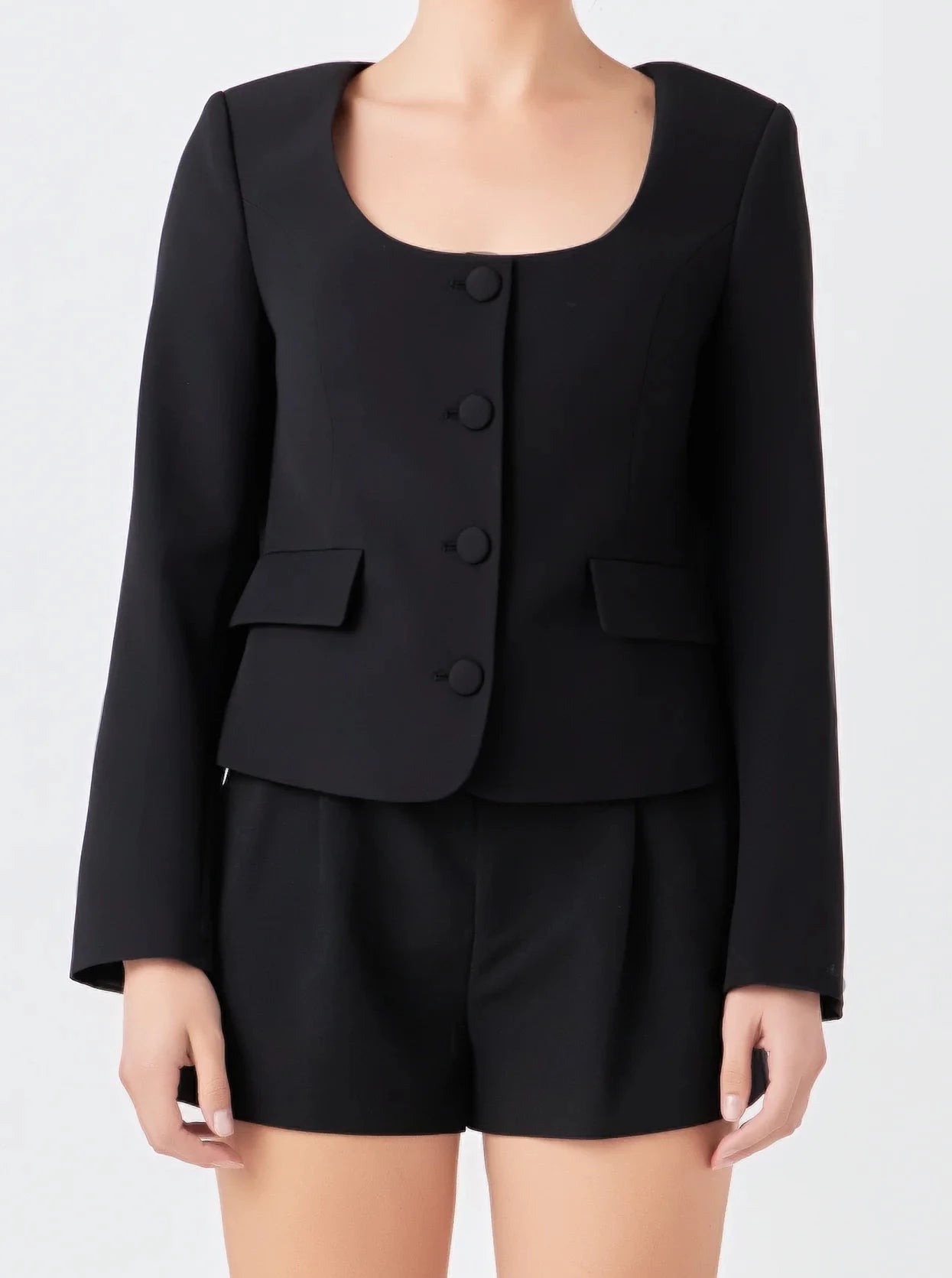 Evelyn Women's Classic Tailored Blazer - Slim Fit Business Jacket for Office, Work & Formal Events | Professional Women's Blazer for Career, Interviews & Special Occasions