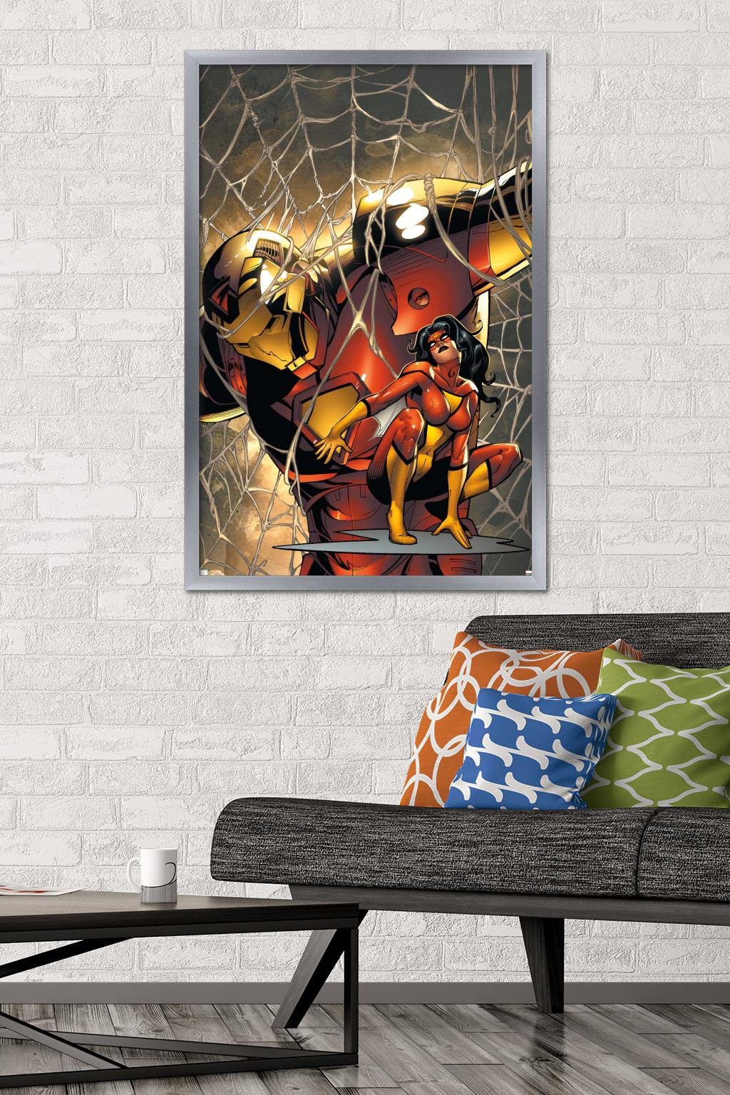 Trends International Marvel Comics Spider Woman - Marvel Adventures Iron Man #10 Wall Poster, 34