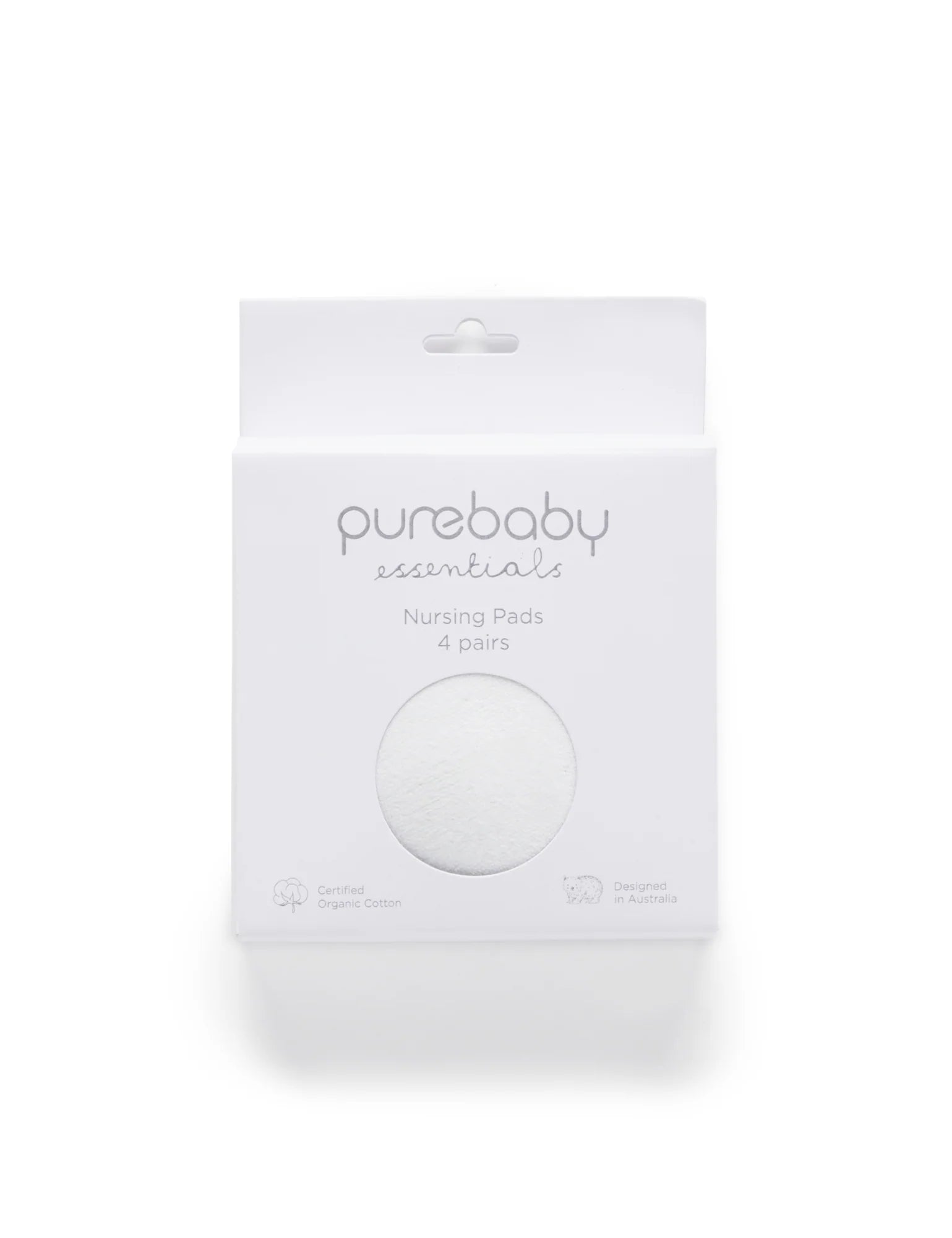 Purebaby Nursing Pads - Ultra Soft, Absorbent Breast Pads for Breastfeeding Moms | Leak Proof & Comfortable for Day & Night Use | Ideal for Working, Traveling & Active Lifestyles