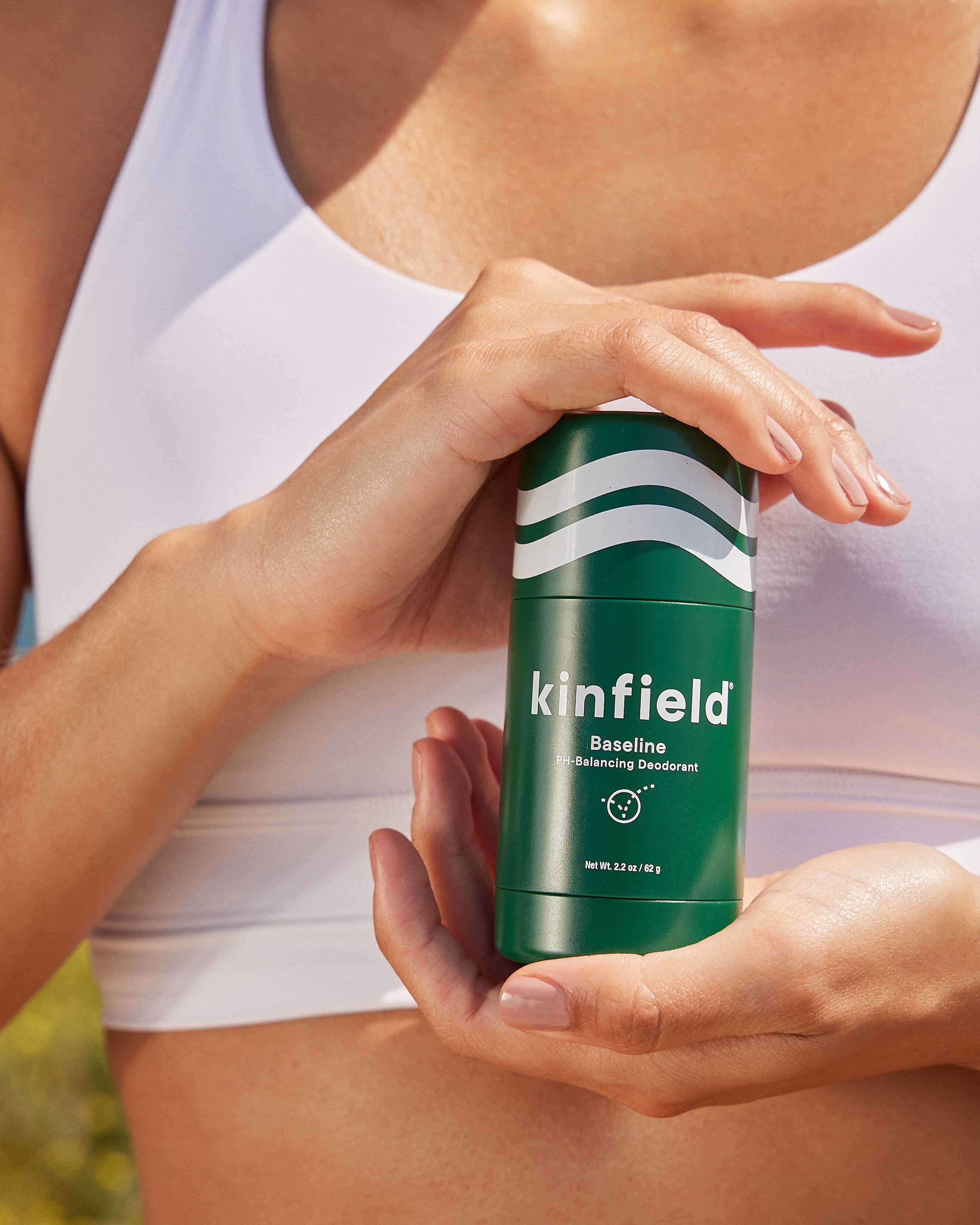 Baseline pH Balancing Deodorant for Women & Men - Natural Aluminum-Free Underarm Protection for Sensitive Skin | Daily Use for Workouts, Yoga & Active Lifestyle