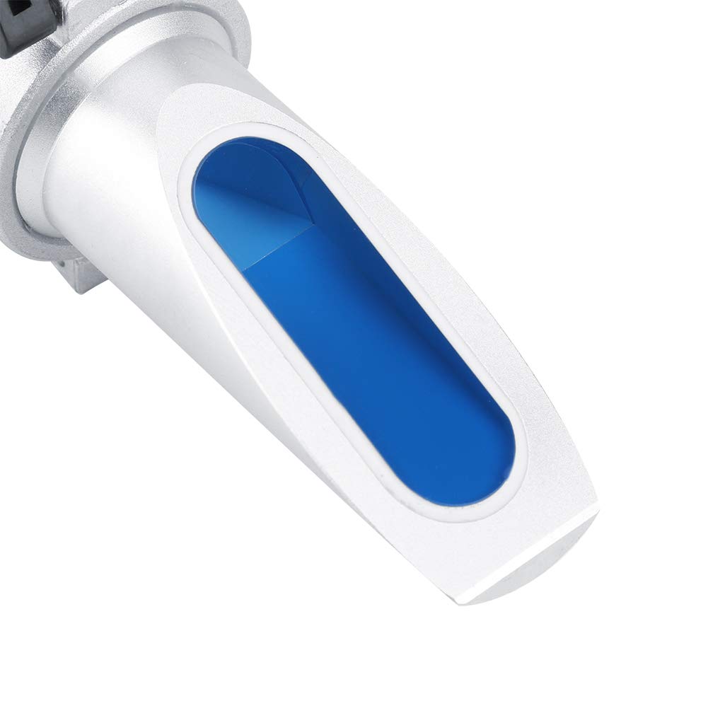 Professional Handheld Refractometer 0-90% Brix Scale - Portable Sugar Content Tester for Beer, Milk, Fruits, Honey & Maple Syrup - Perfect for Home Brewing, Winemaking, Agriculture & Food Quality Control