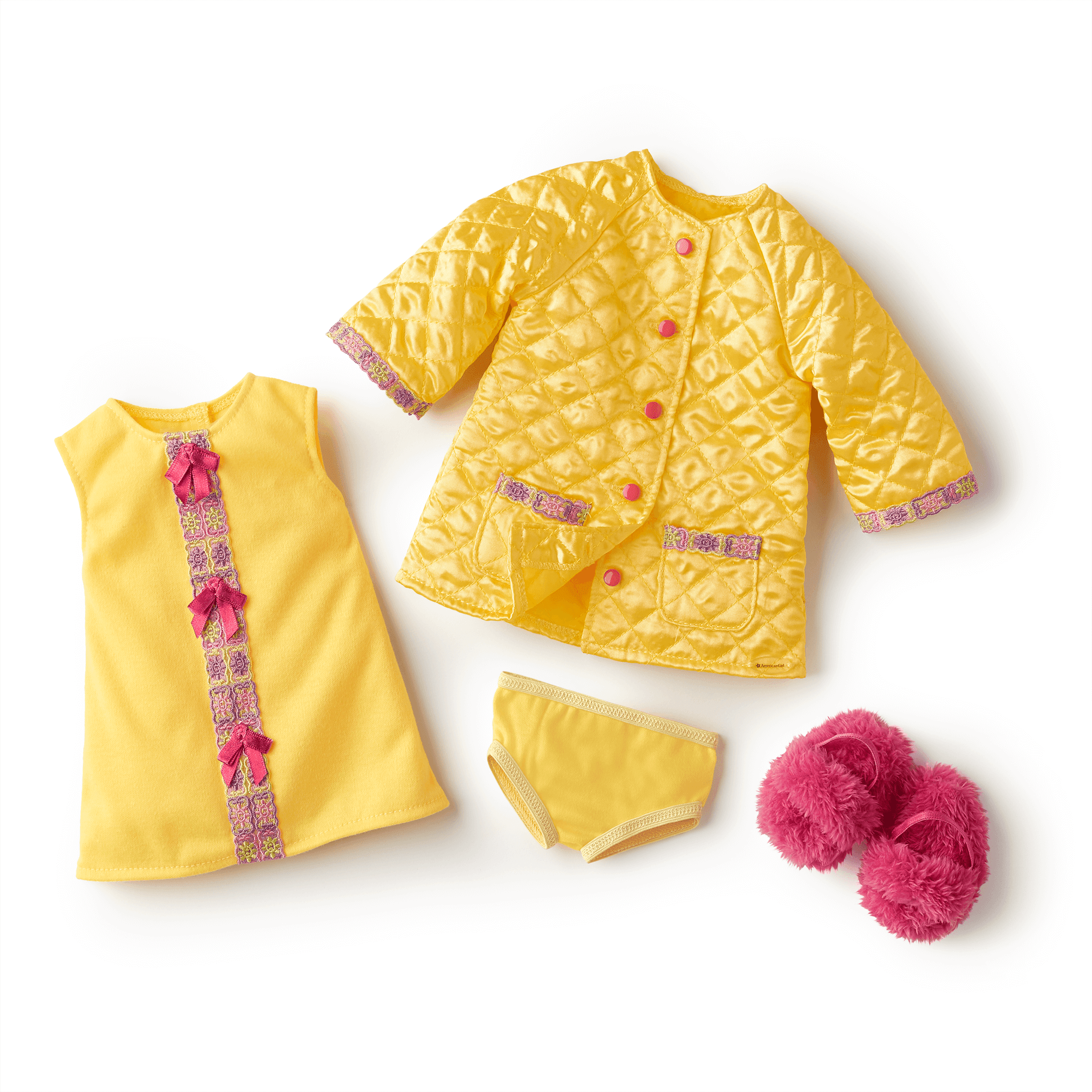 Julie's™ Girls Pajama Set with Matching 18 Inch Doll Outfit - Soft & Comfortable Sleepwear for Kids & Dolls - Perfect for Bedtime, Playtime & Dress-Up Fun