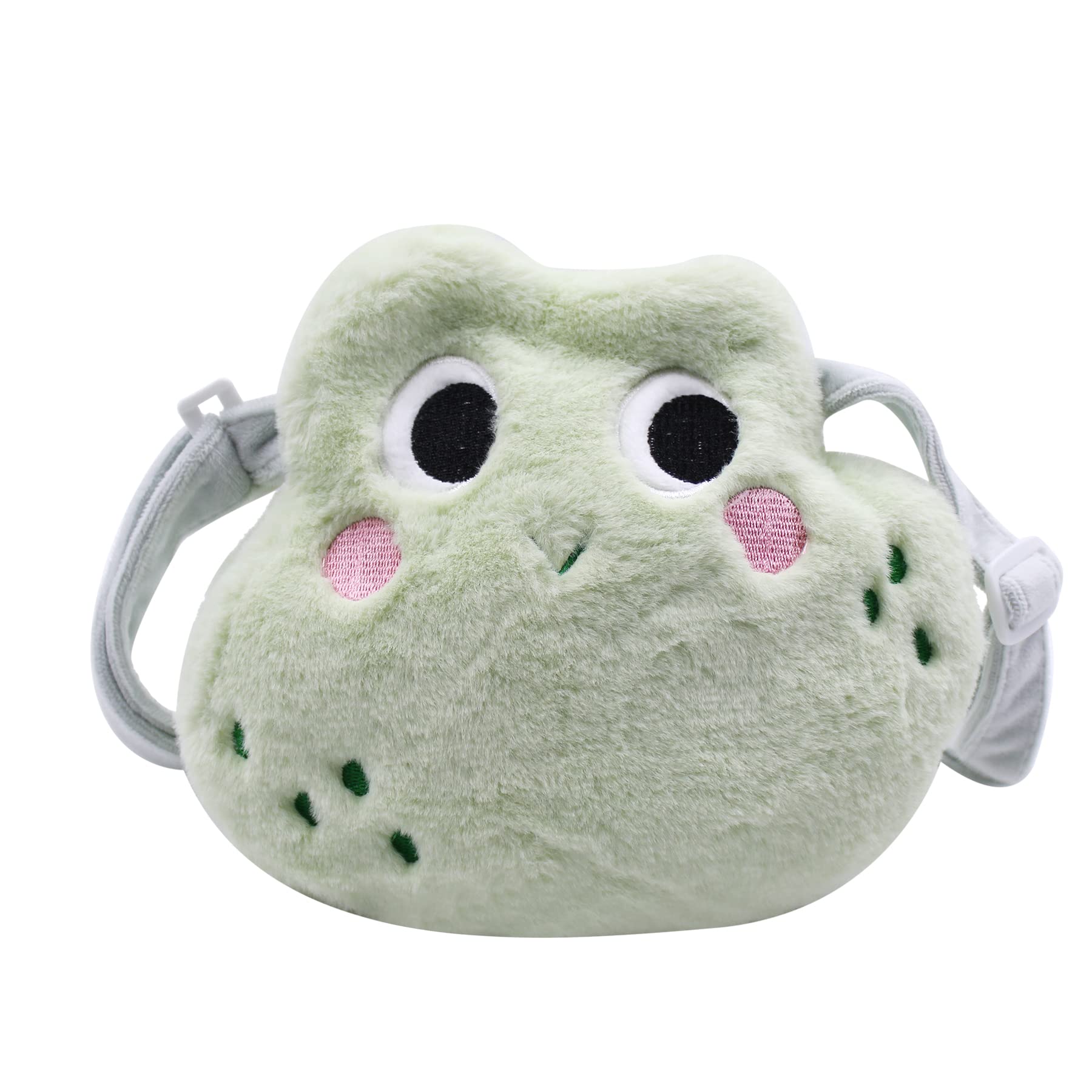 Adorable Cartoon Crossbody Purse - Plush Animal Shoulder Bag for Women & Girls, Fluffy Messenger Satchel Handbag - Perfect for School, Travel & Daily Use