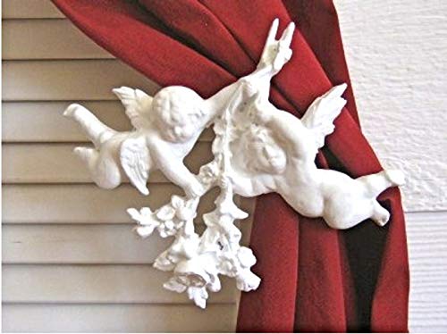 Premium Polymer Clay Cake Border Mold - Baby Cherubs Design for Soap, Resin, Candy & Chocolate Decorating - Perfect for DIY Crafts, Wedding Cakes & Baking Projects