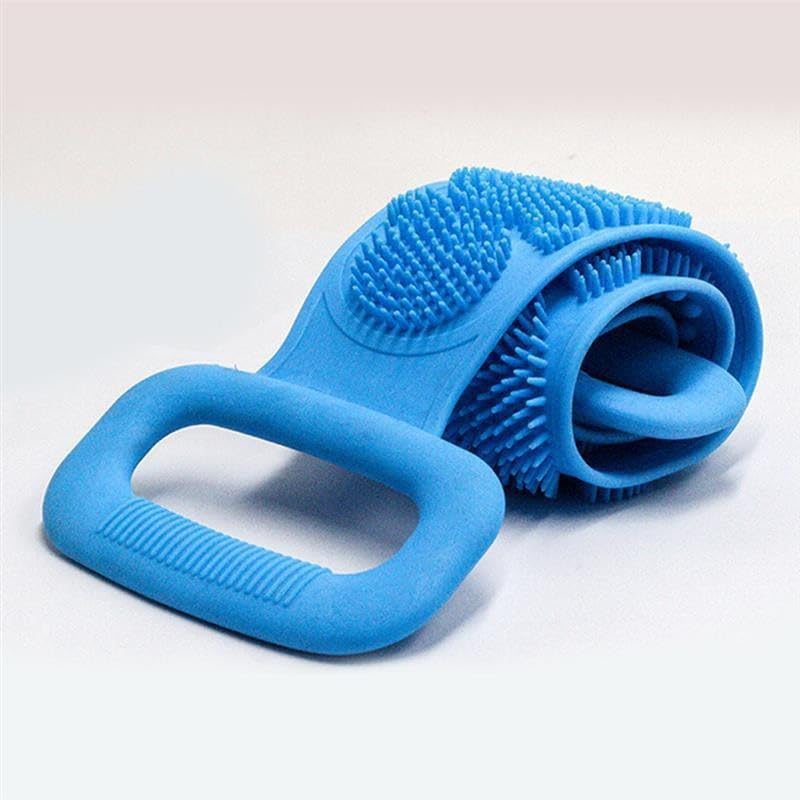 Premium Silicone Back Scrubber for Shower & Bath - Exfoliating Body Brush with Massage Bristles - Ideal for Deep Cleansing, Dead Skin Removal & Relaxing Spa Experience at Home