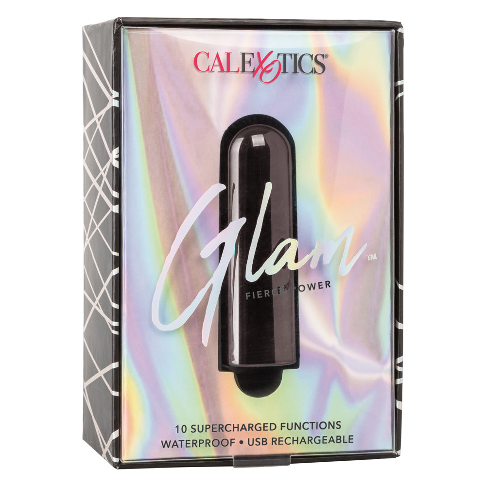 Glam Fierce Power Bullet Vibrator - Rechargeable Mini Personal Massager for Women, Powerful & Quiet Clitoral Stimulator - Perfect for Solo Play & Couples Intimacy