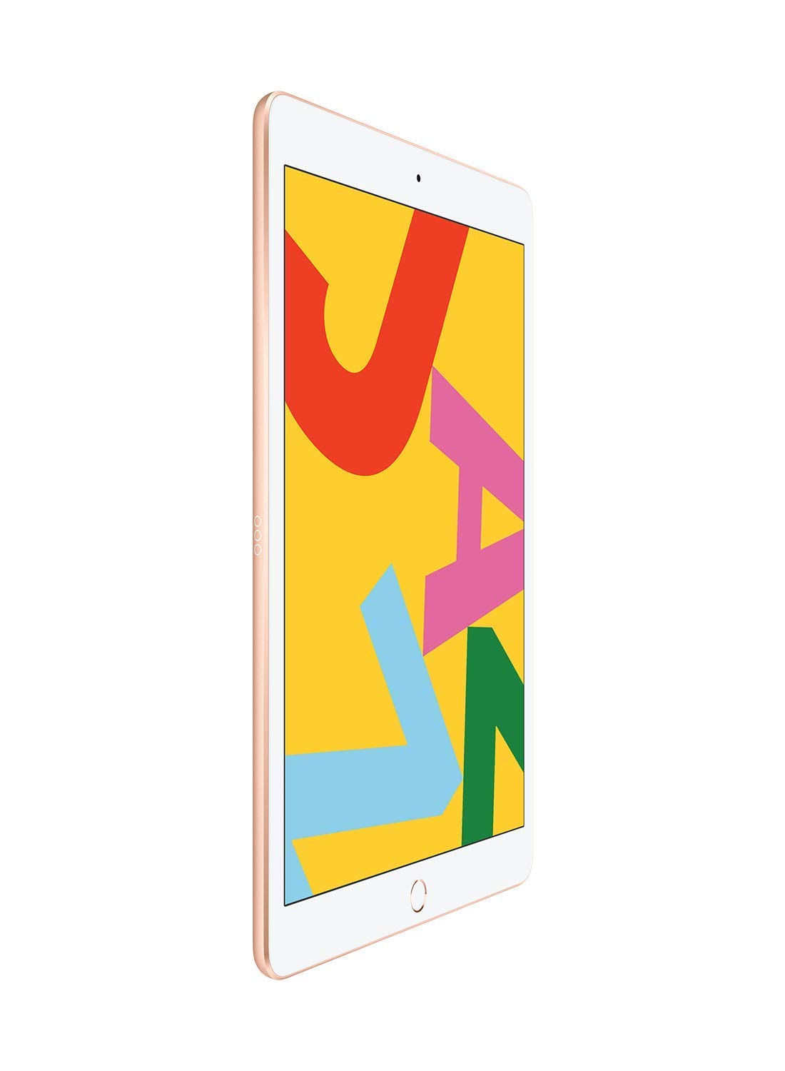 Apple iPad 7th Generation 32GB WiFi + Cellular Gold (Renewed Premium) - Perfect for Work, School & Entertainment On-The-Go