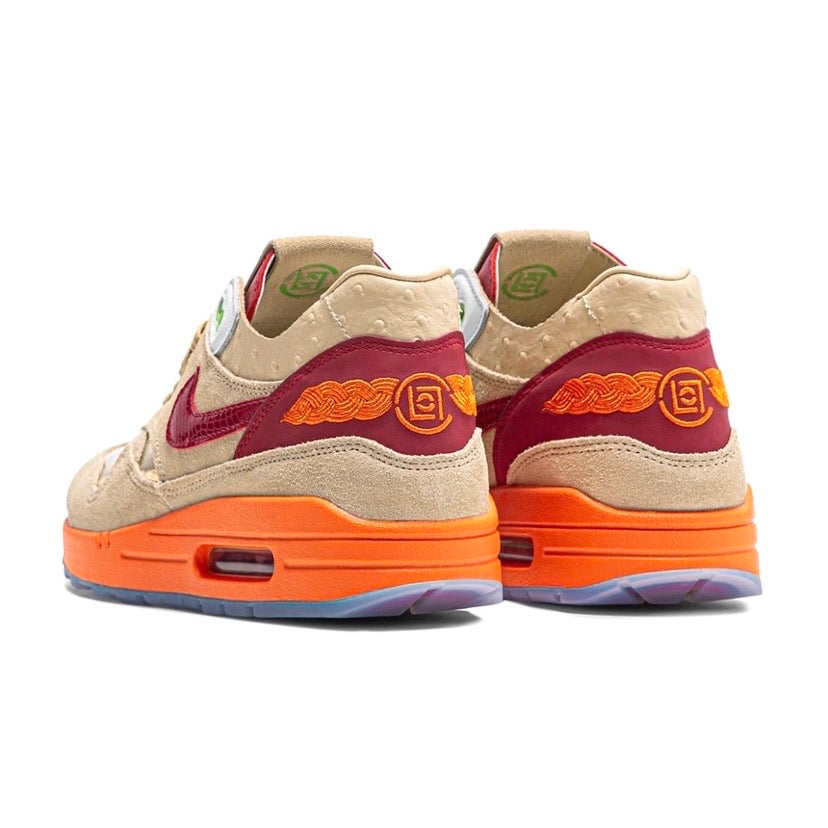 Nike Air Max 1 Clot Kiss of Death 2021 Sneakers - Limited Edition Men's Running Shoes for Casual Wear & Street Fashion
